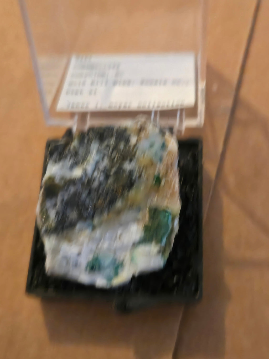 Cornwallite specimen