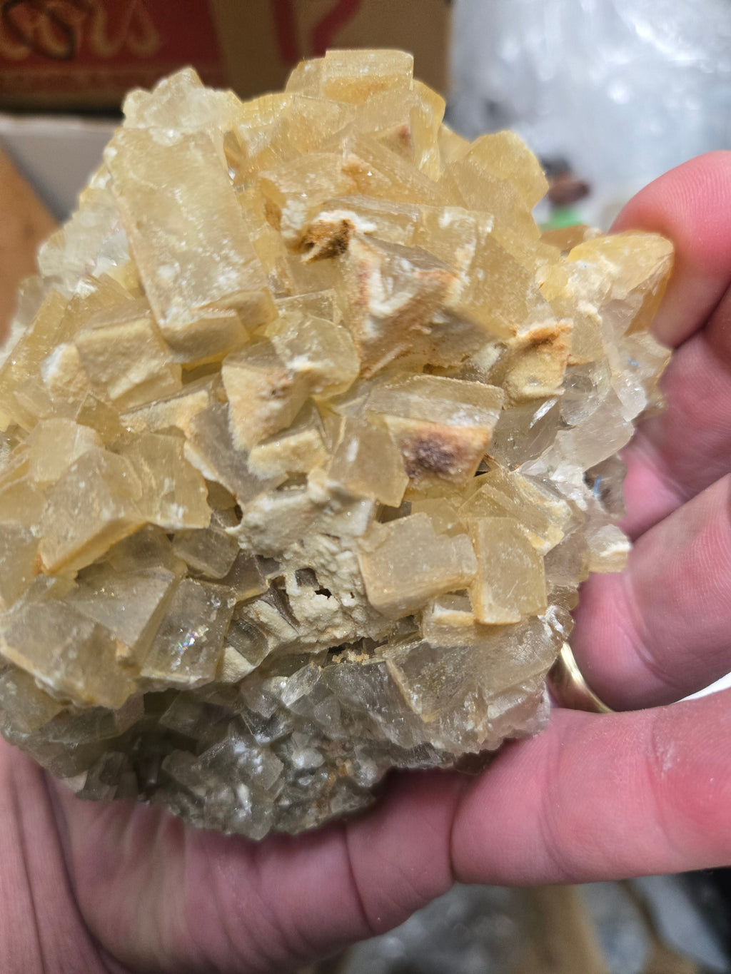 Cougar mine barite