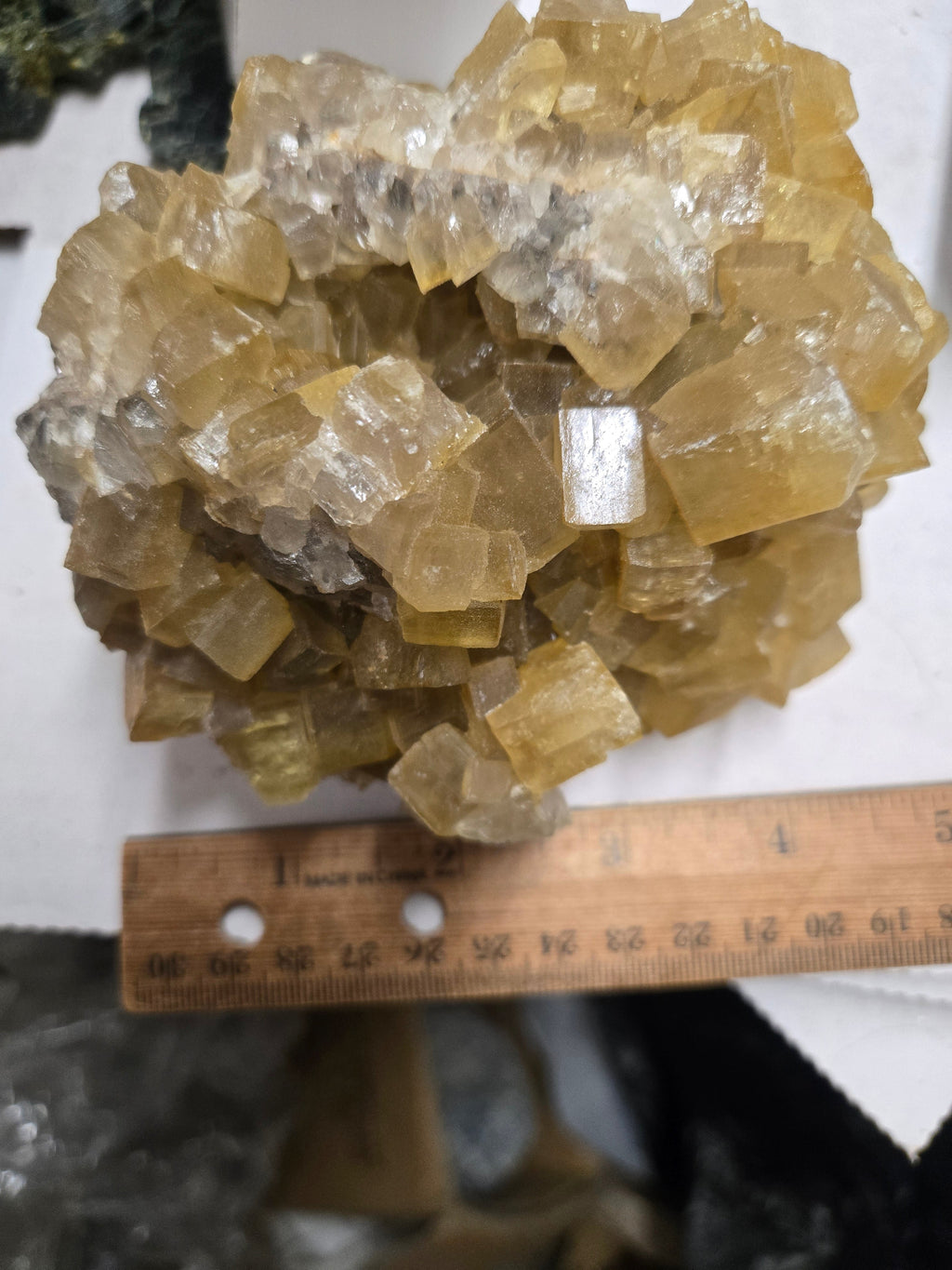 Cougar mine barite