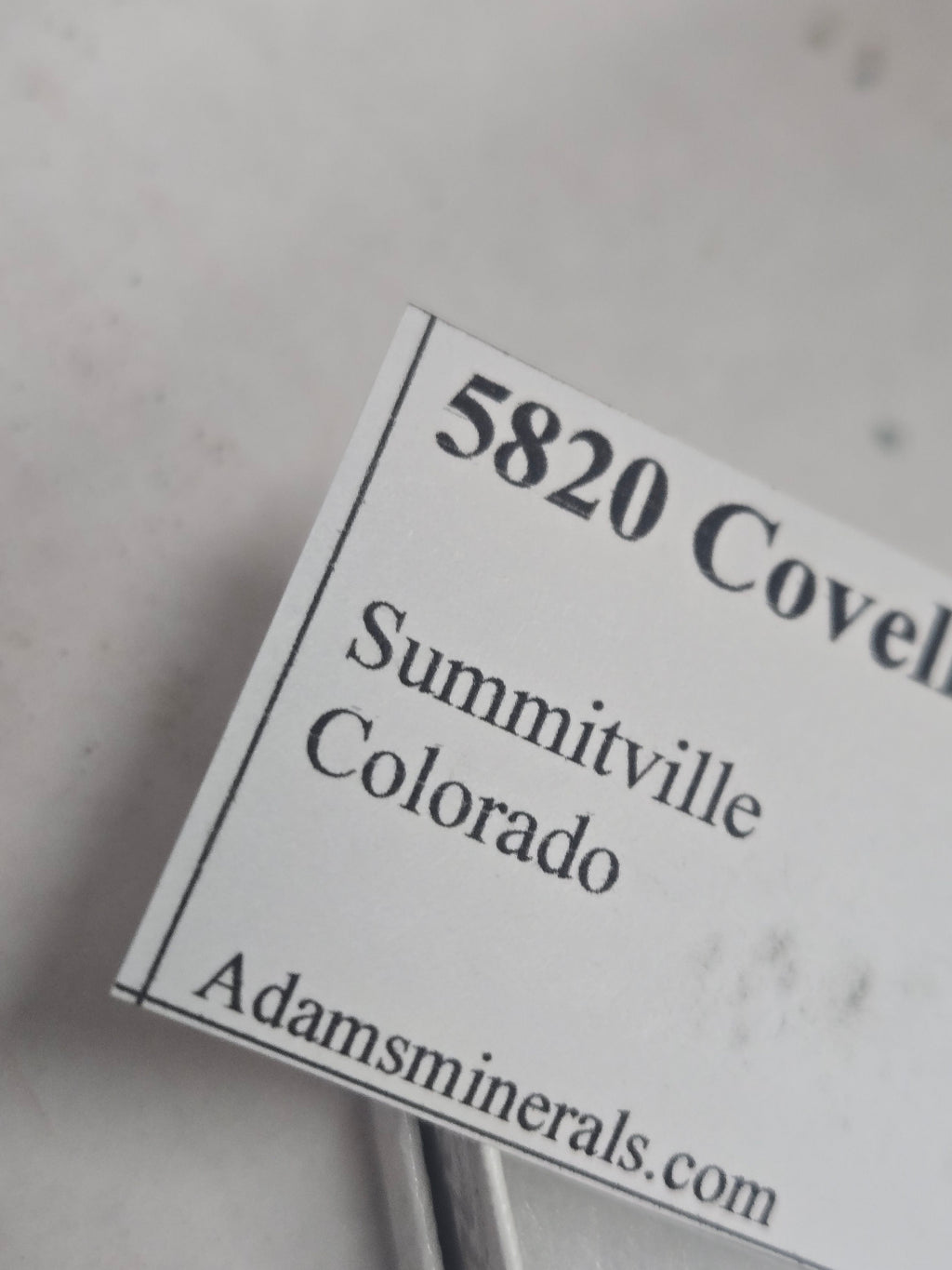 Covellite