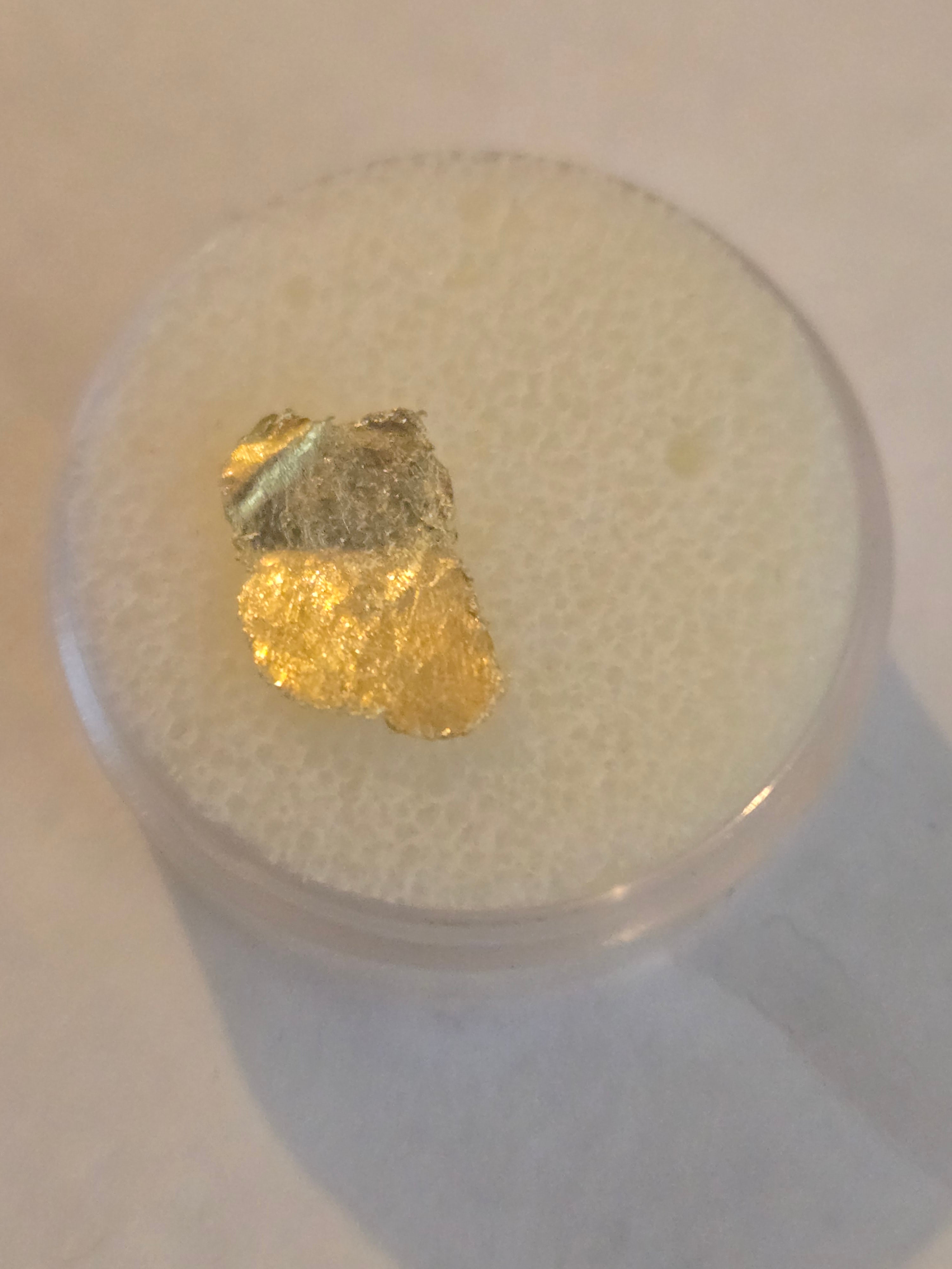 Crystalline gold