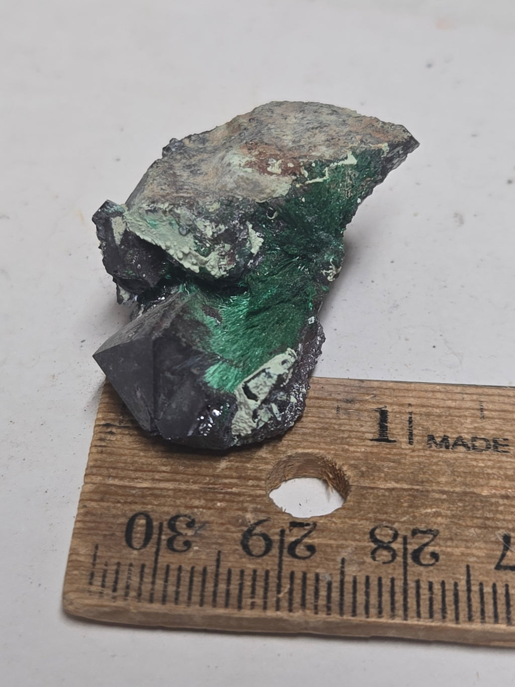 Cuprite and Malachite Specimen