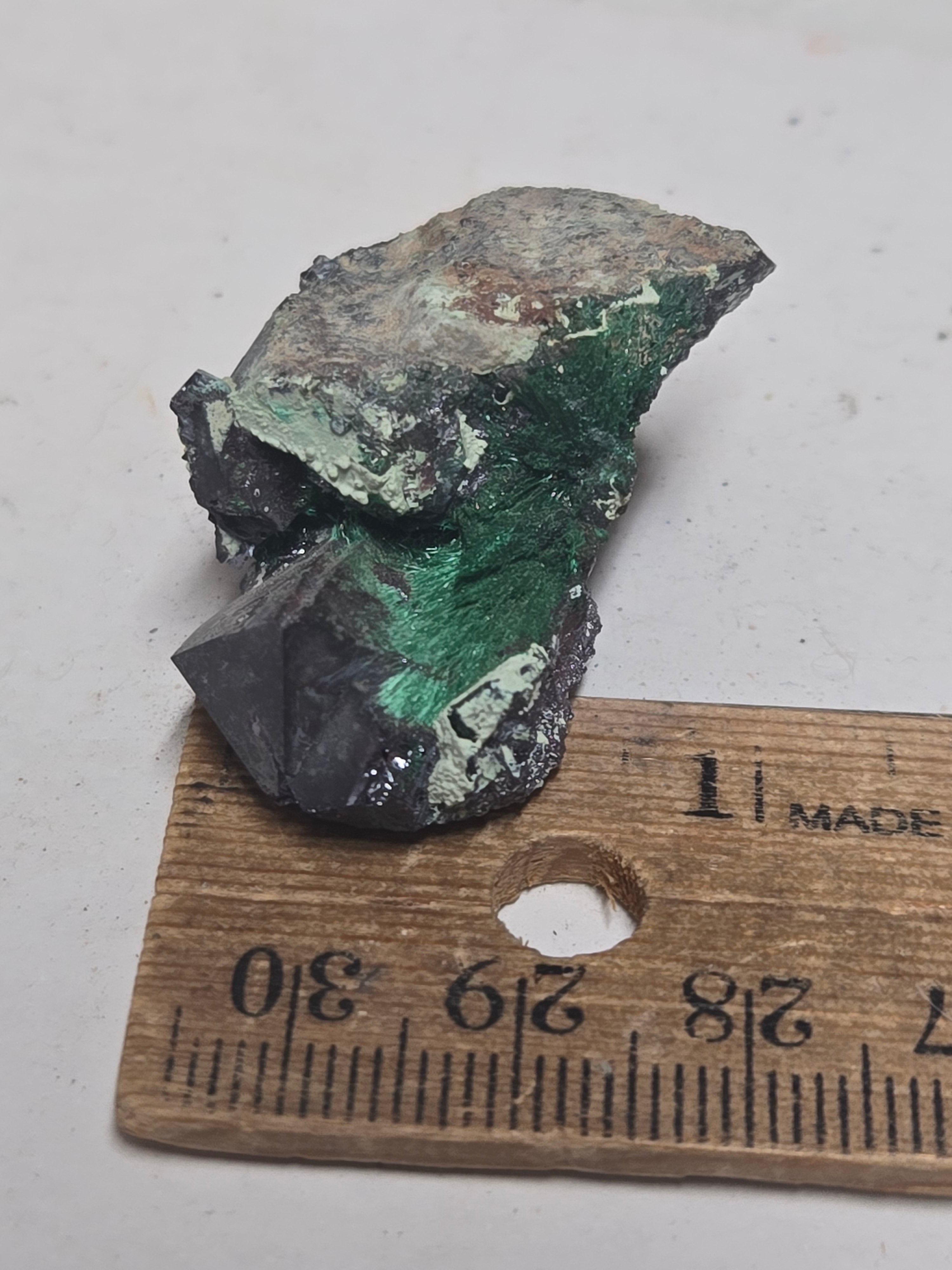 Cuprite and Malachite Specimen