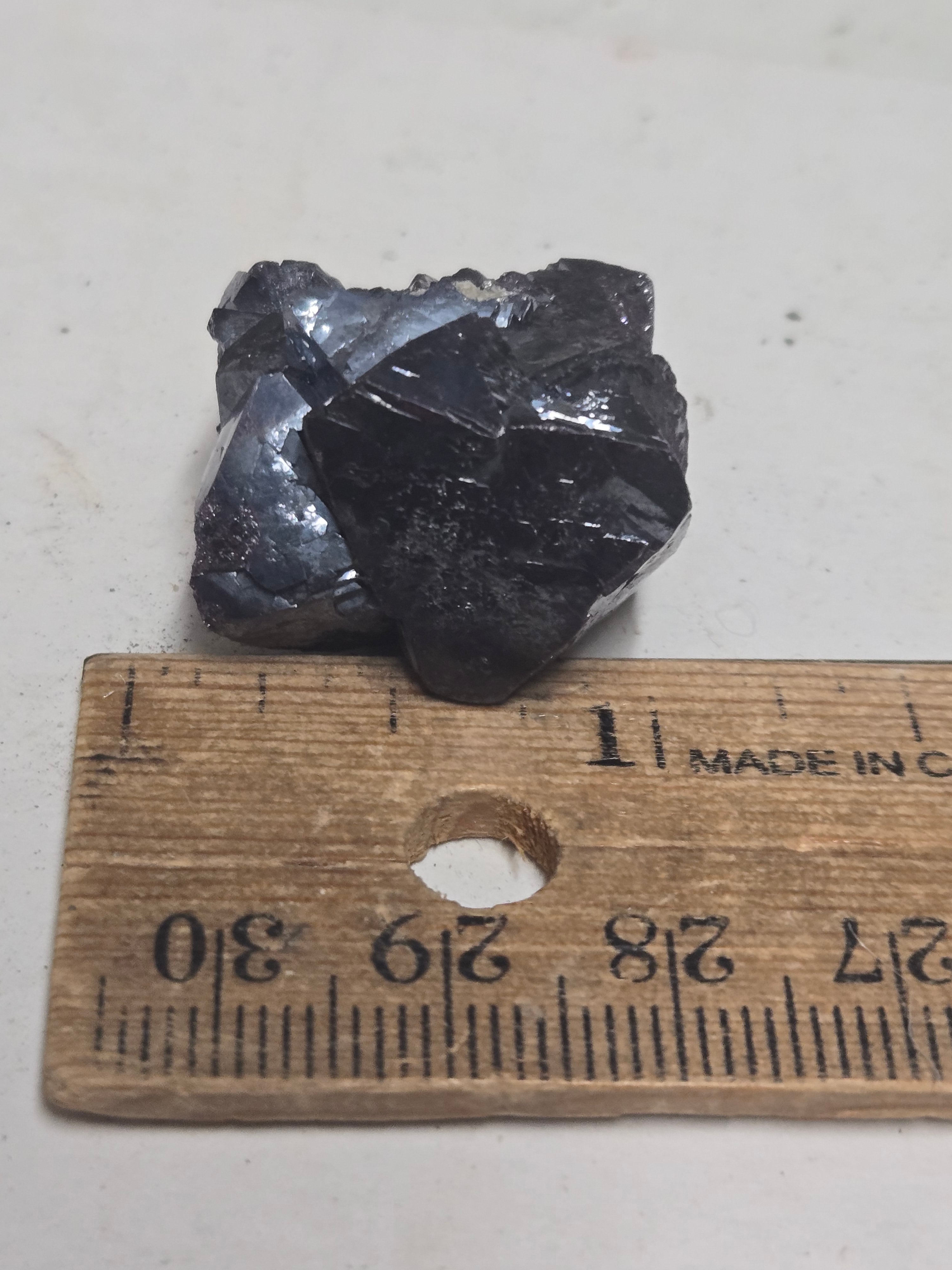 Cuprite crystal cluster