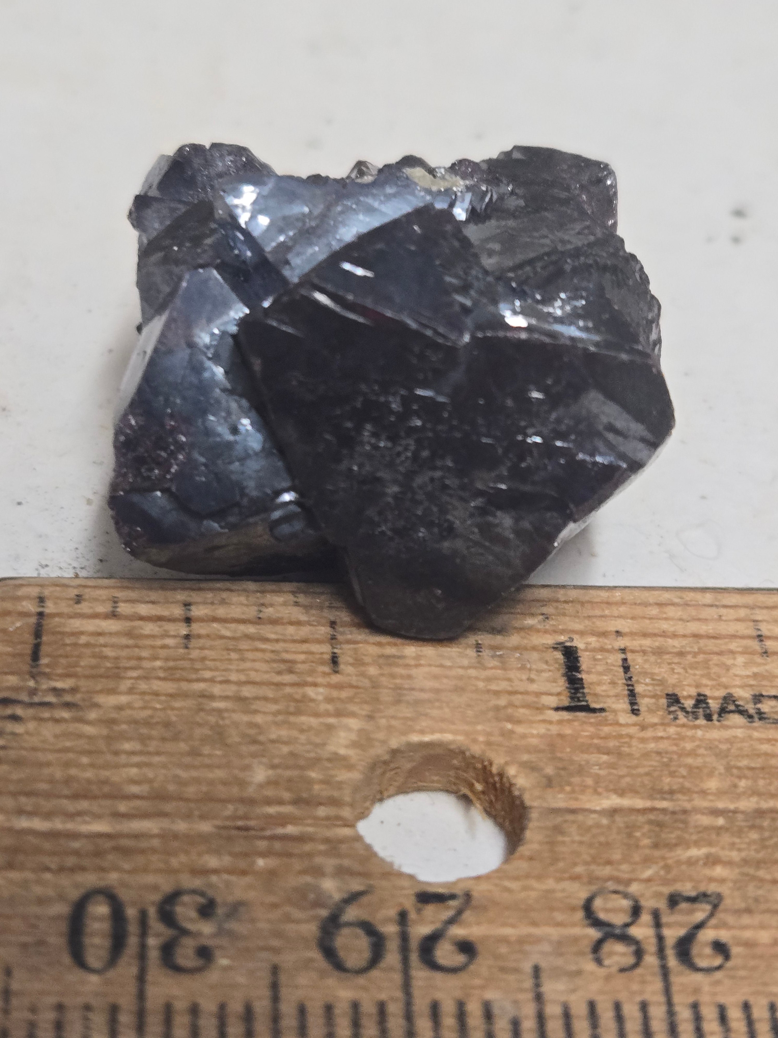 Cuprite crystal cluster