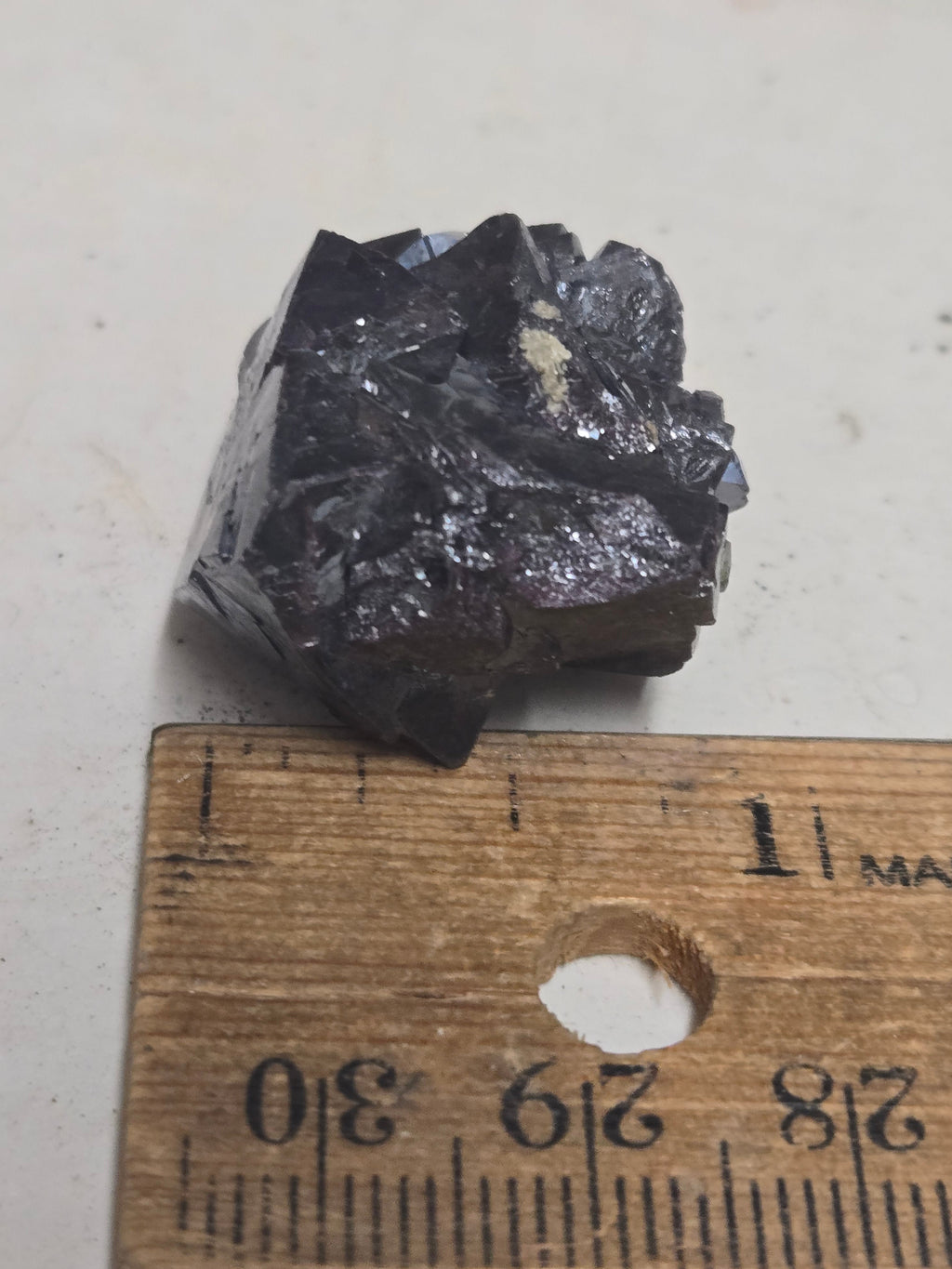 Cuprite crystal cluster