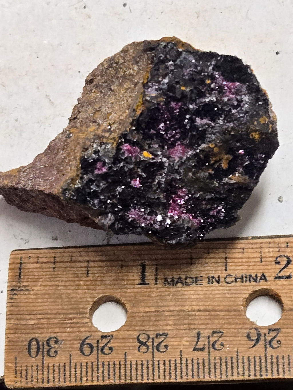 Cuprite var chalcotrichite