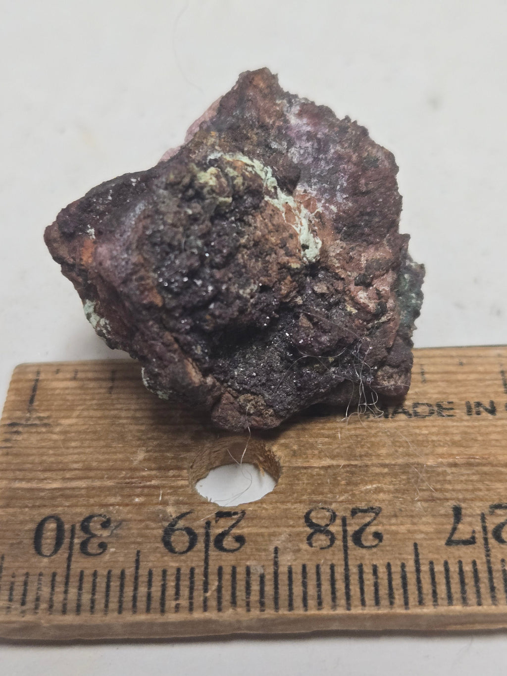 Cuprite w Native copper
