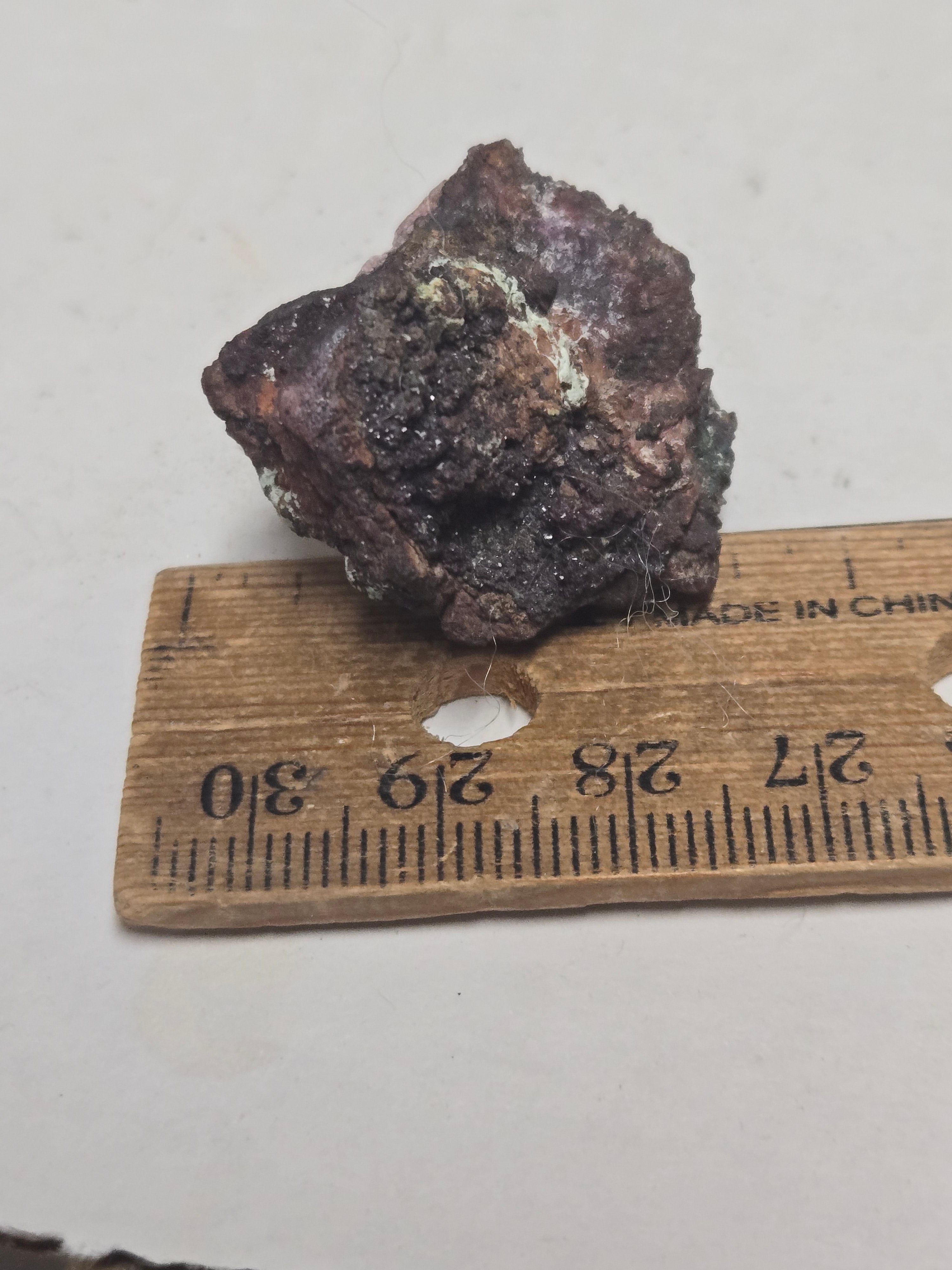 Cuprite w Native copper
