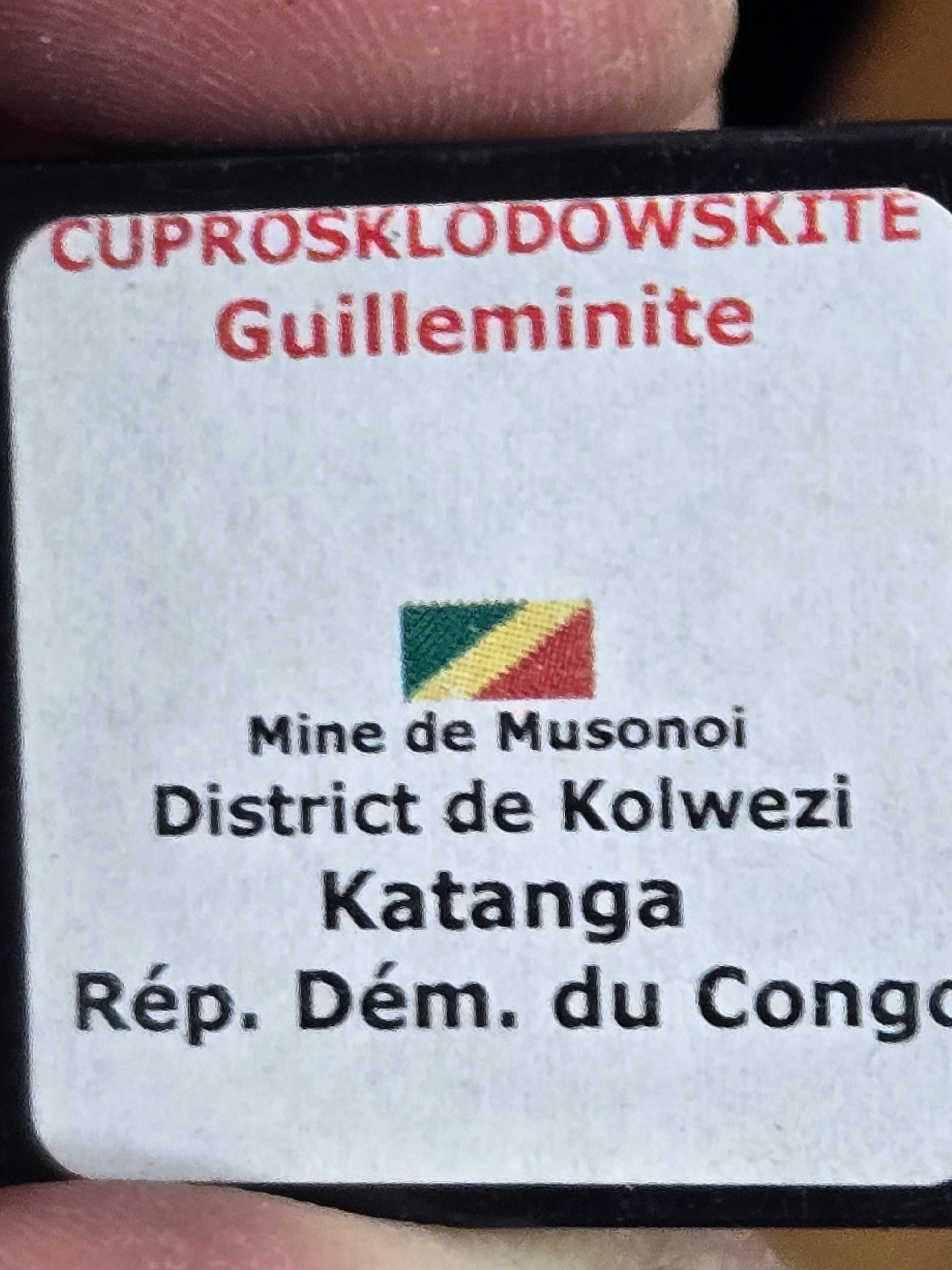 Cuprosklodowskite