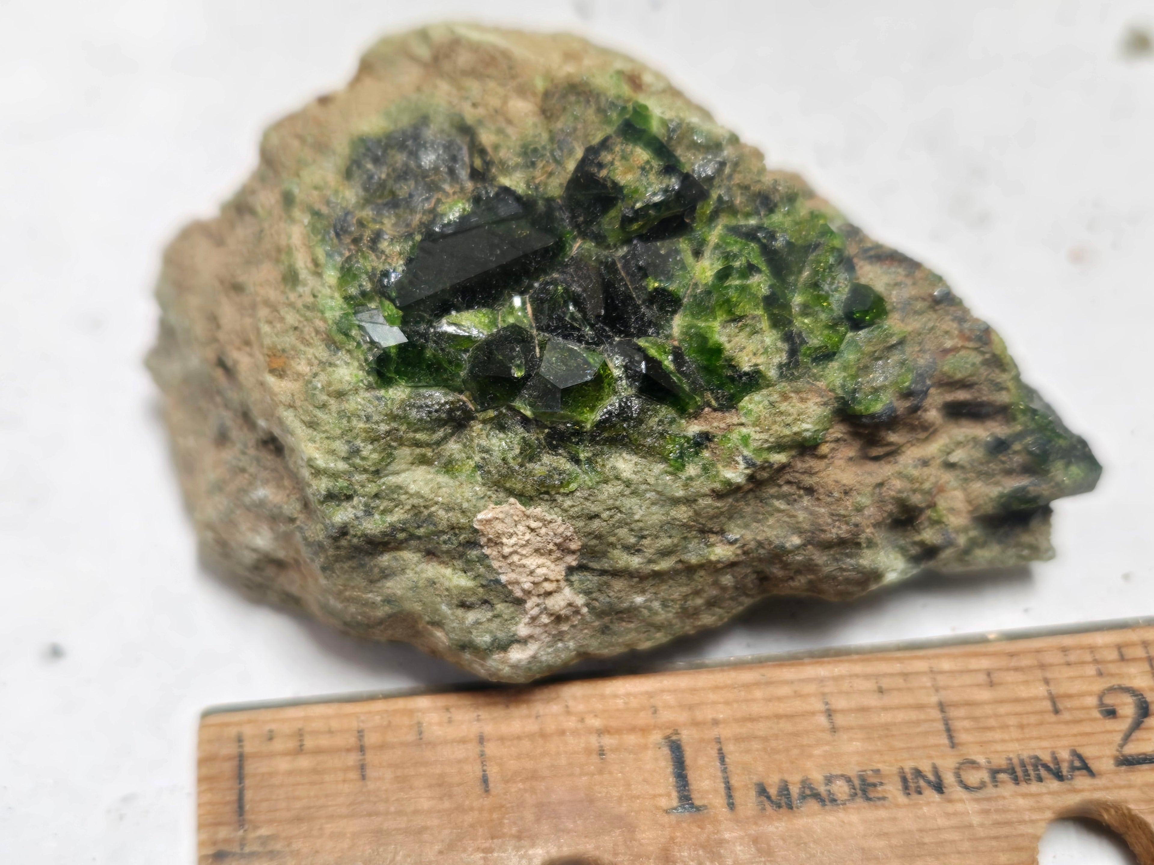 Demantoid garnet