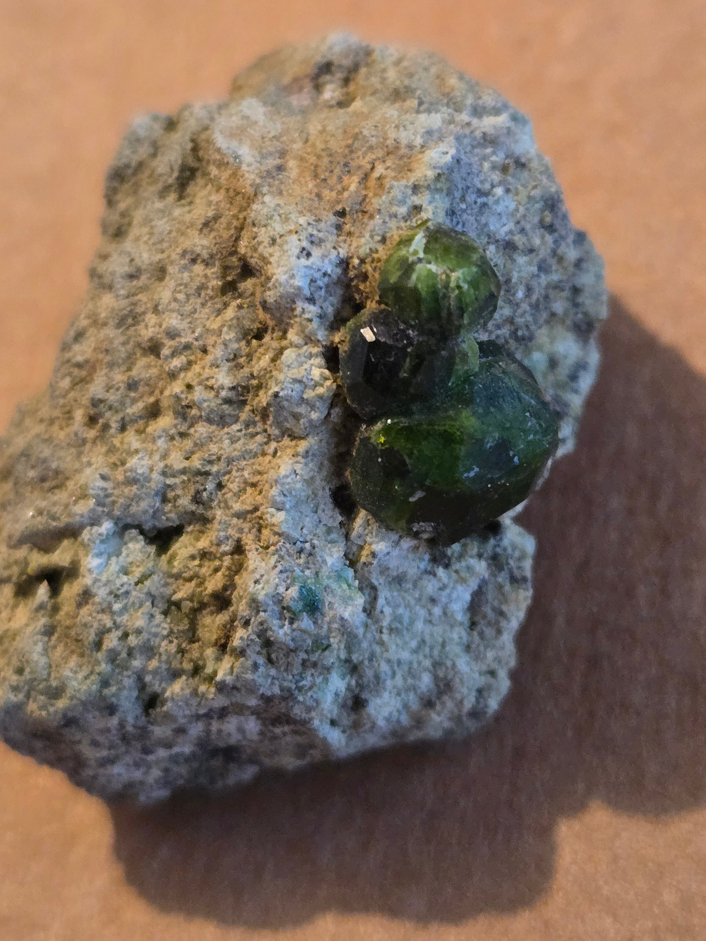 Demantoid garnet