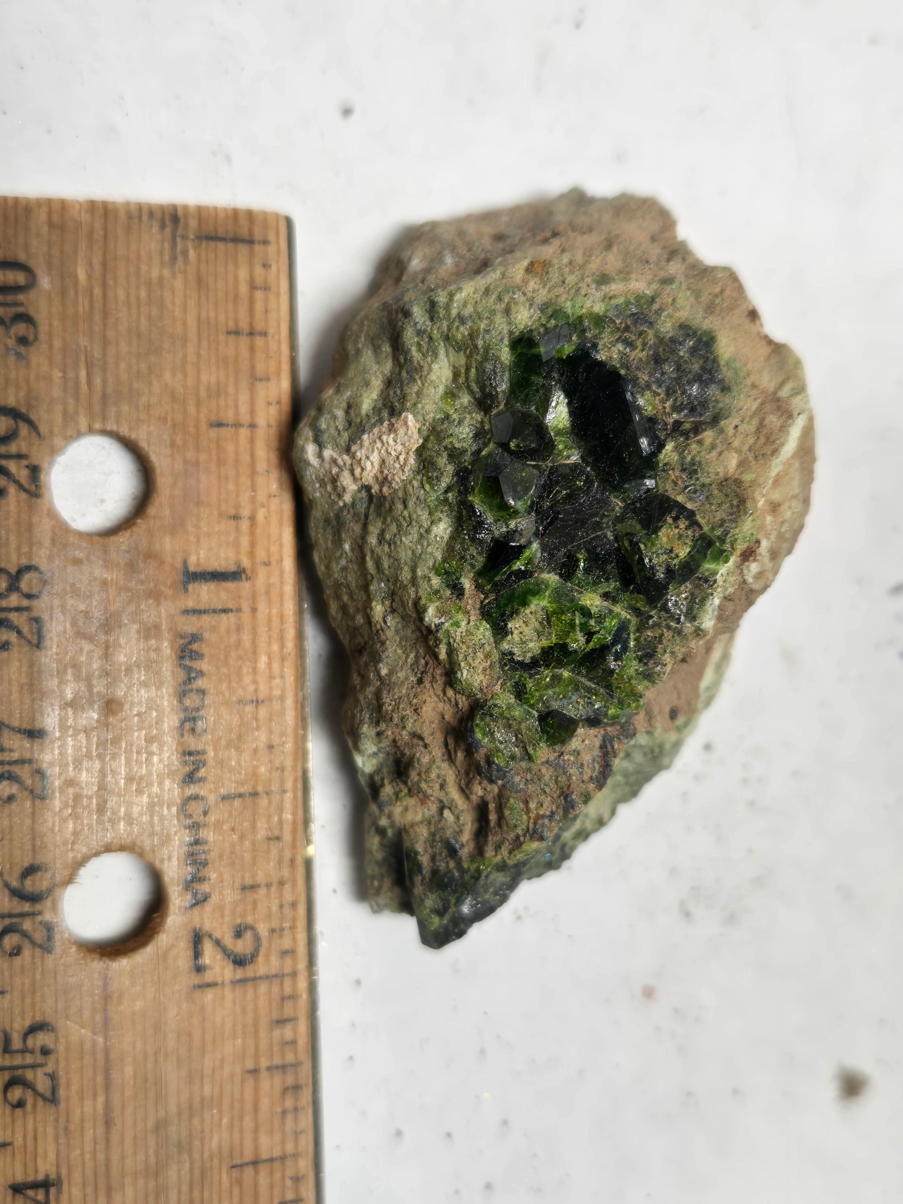 Demantoid garnet