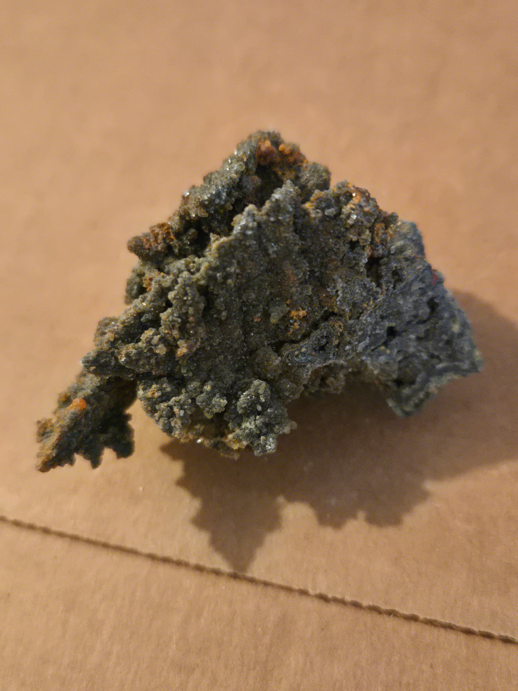Descloizite crystals