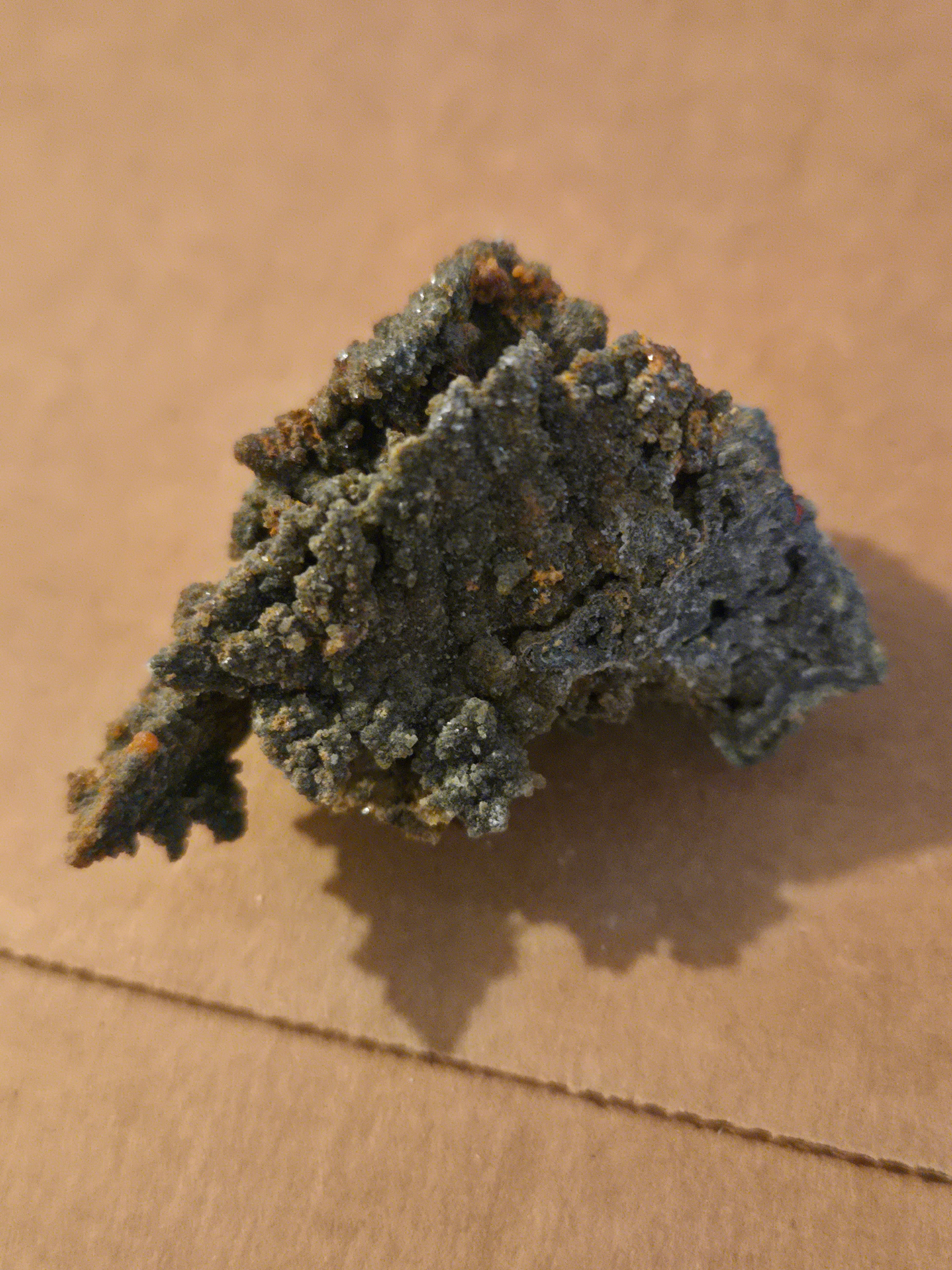 Descloizite crystals