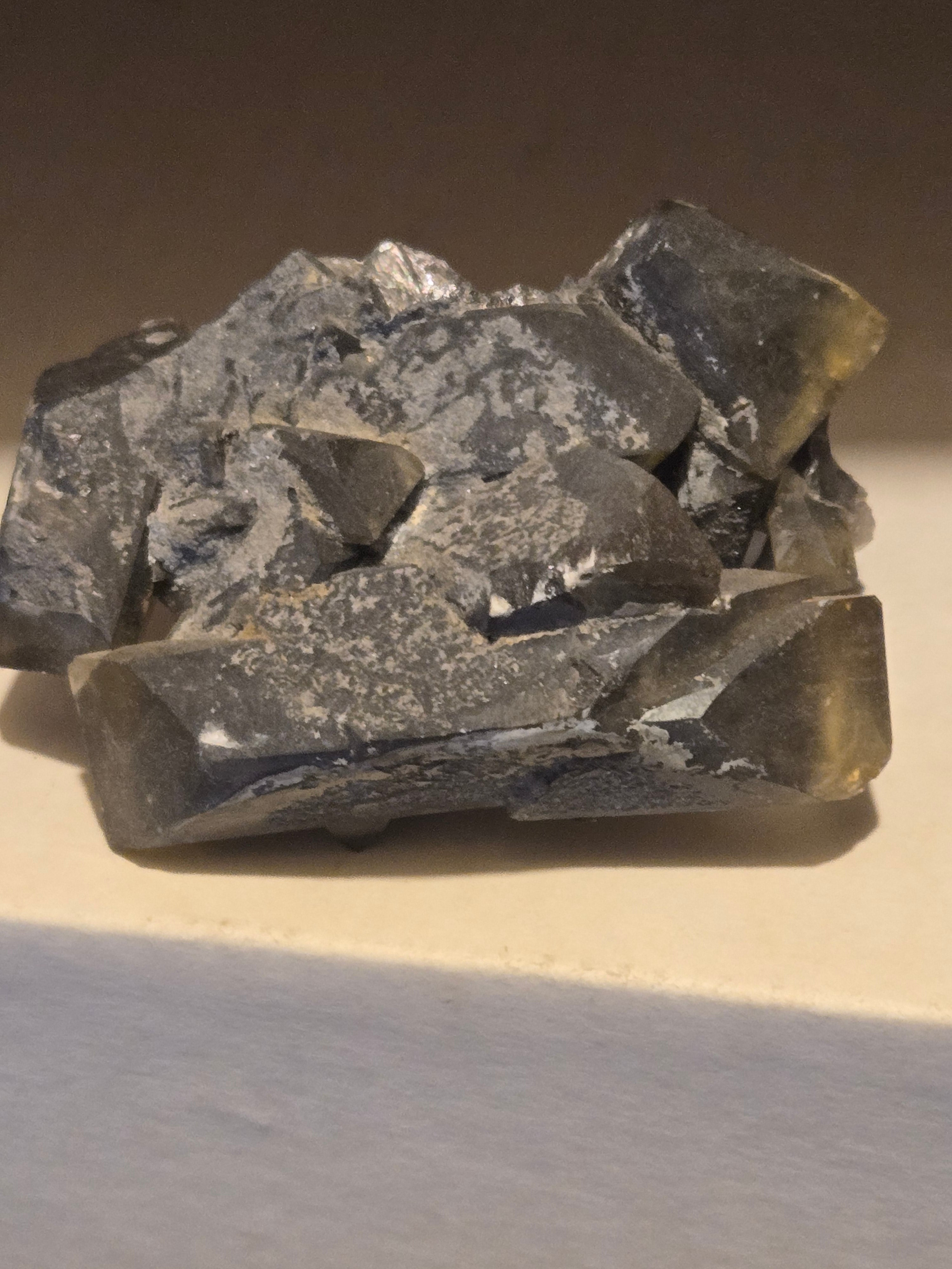 Double terminated barite specimen