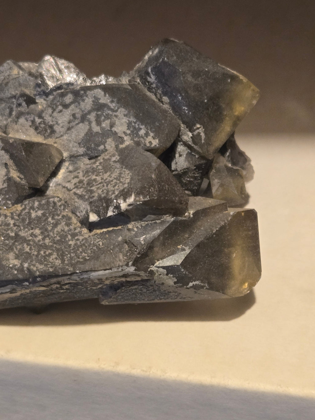 Double terminated barite specimen