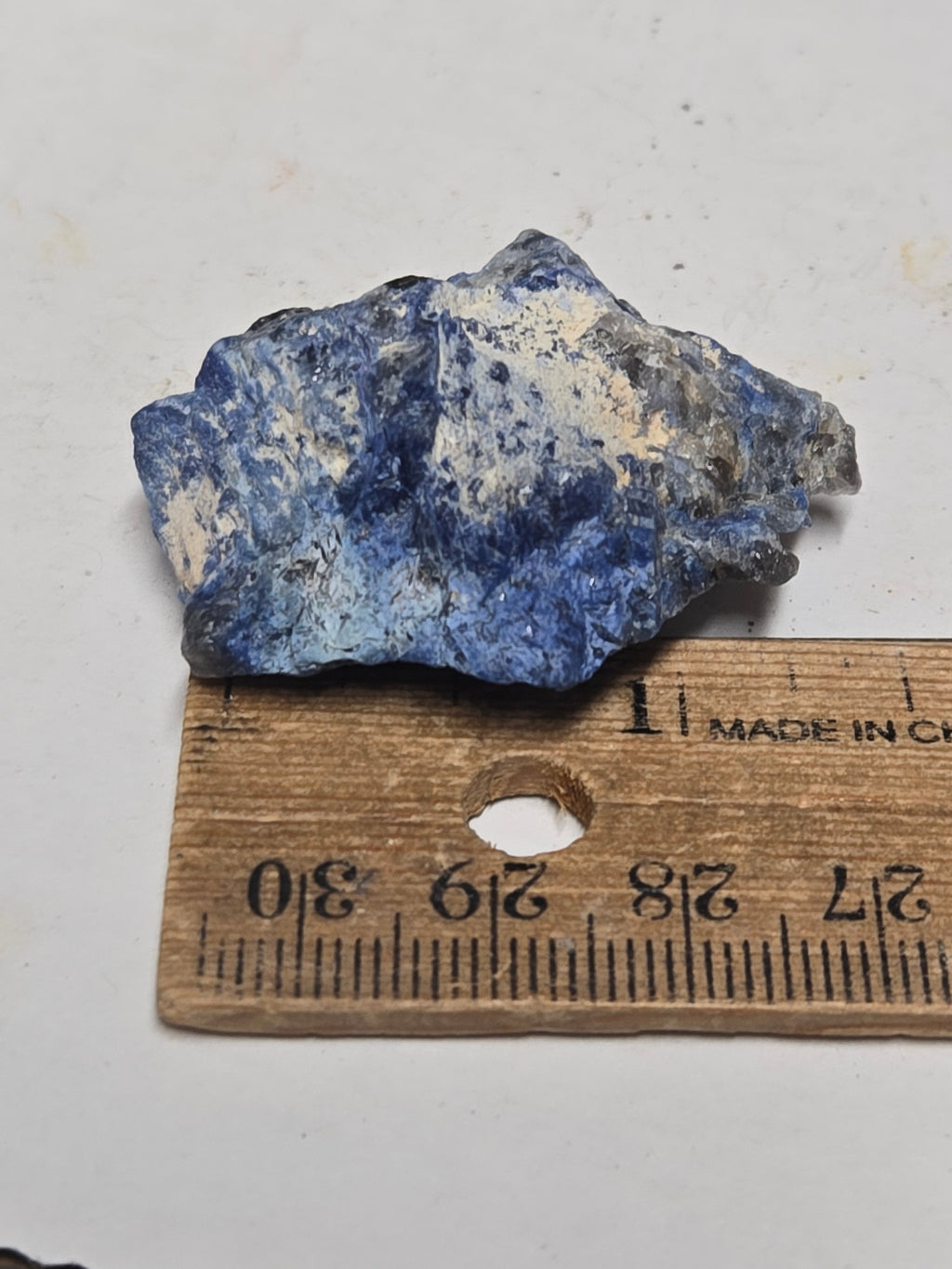 Dumortierite specimen