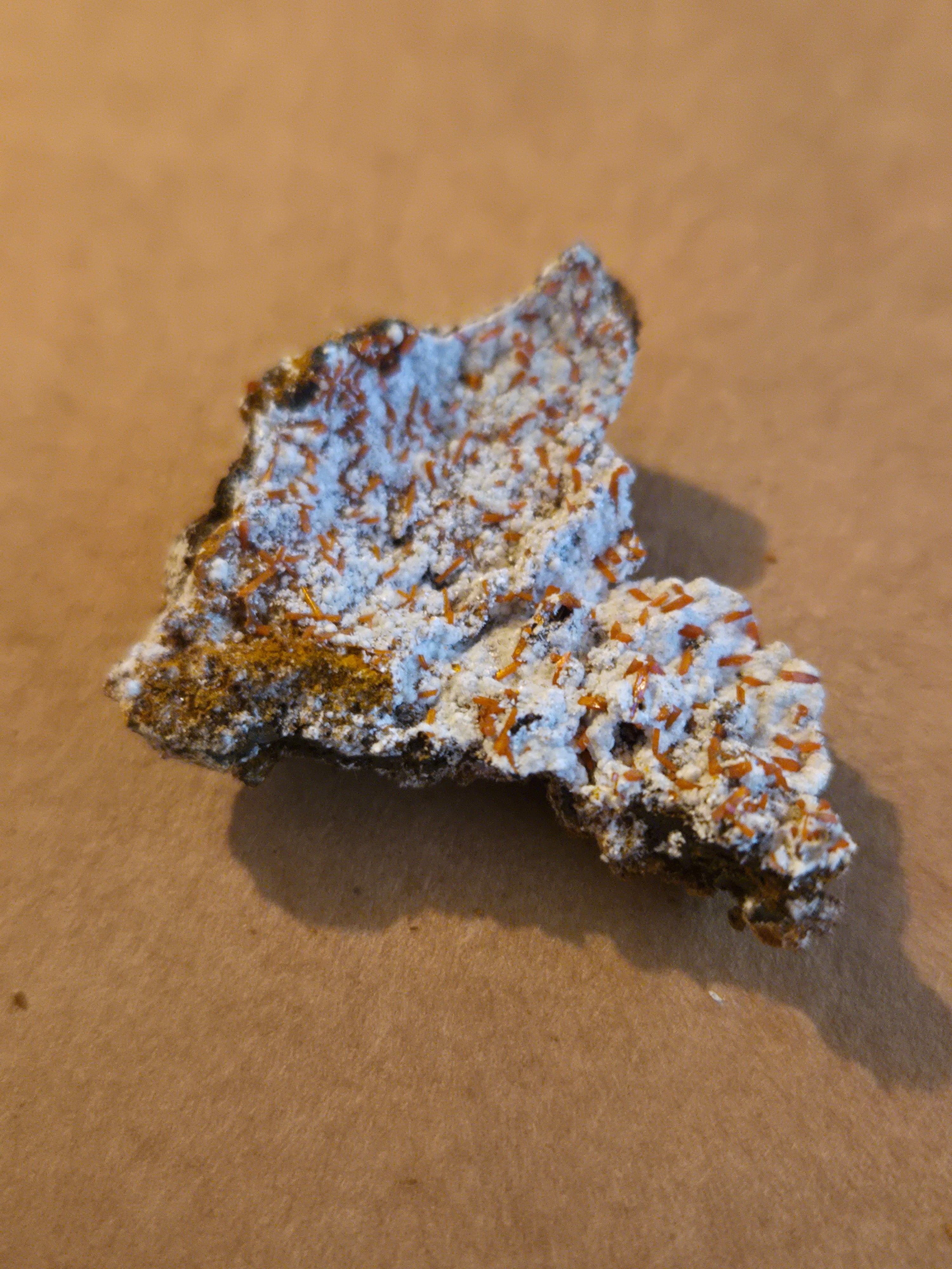 Dundasite crocoite