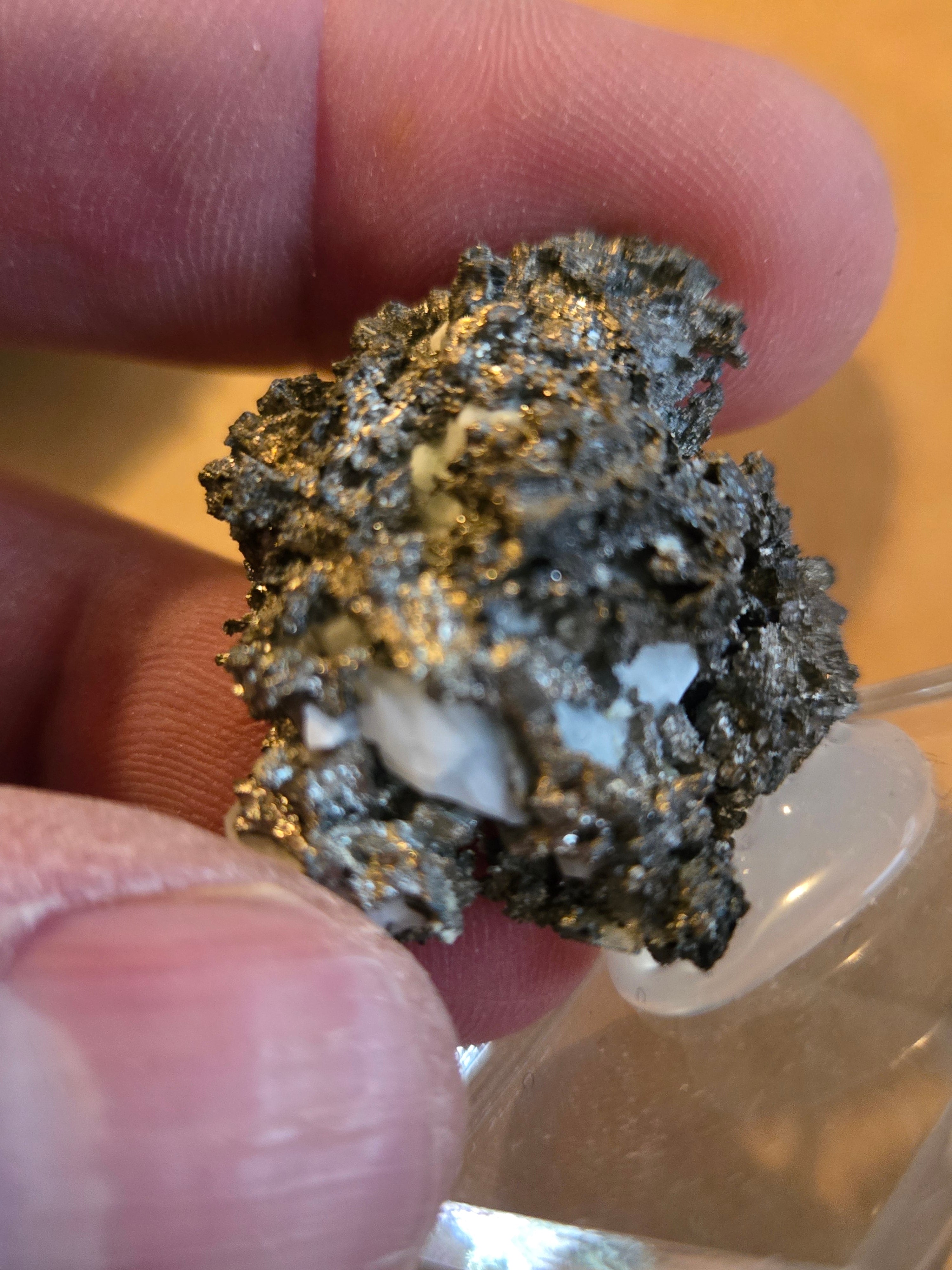 Dyscrasite with Native Silver specimen