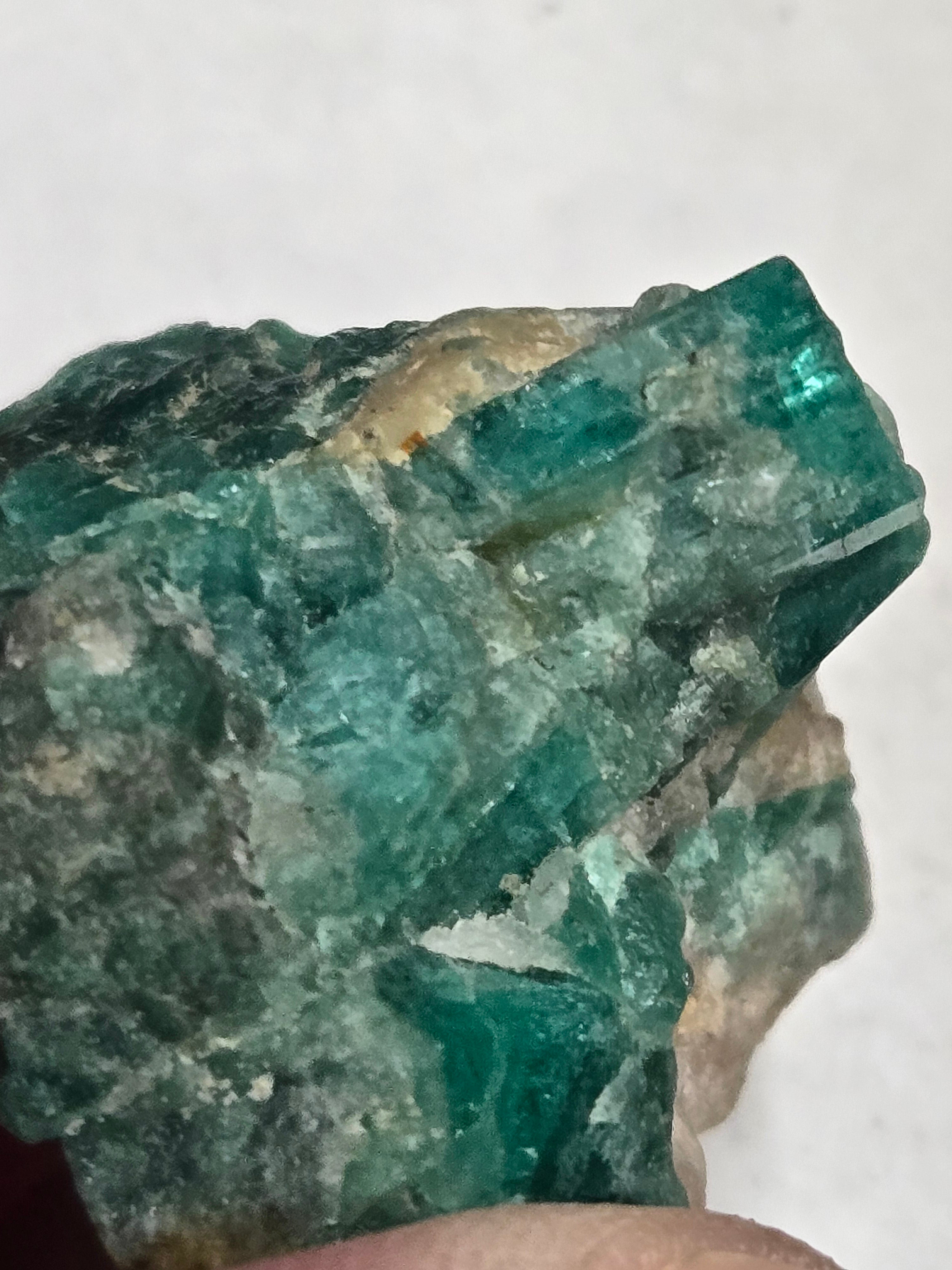 Emerald in matrix