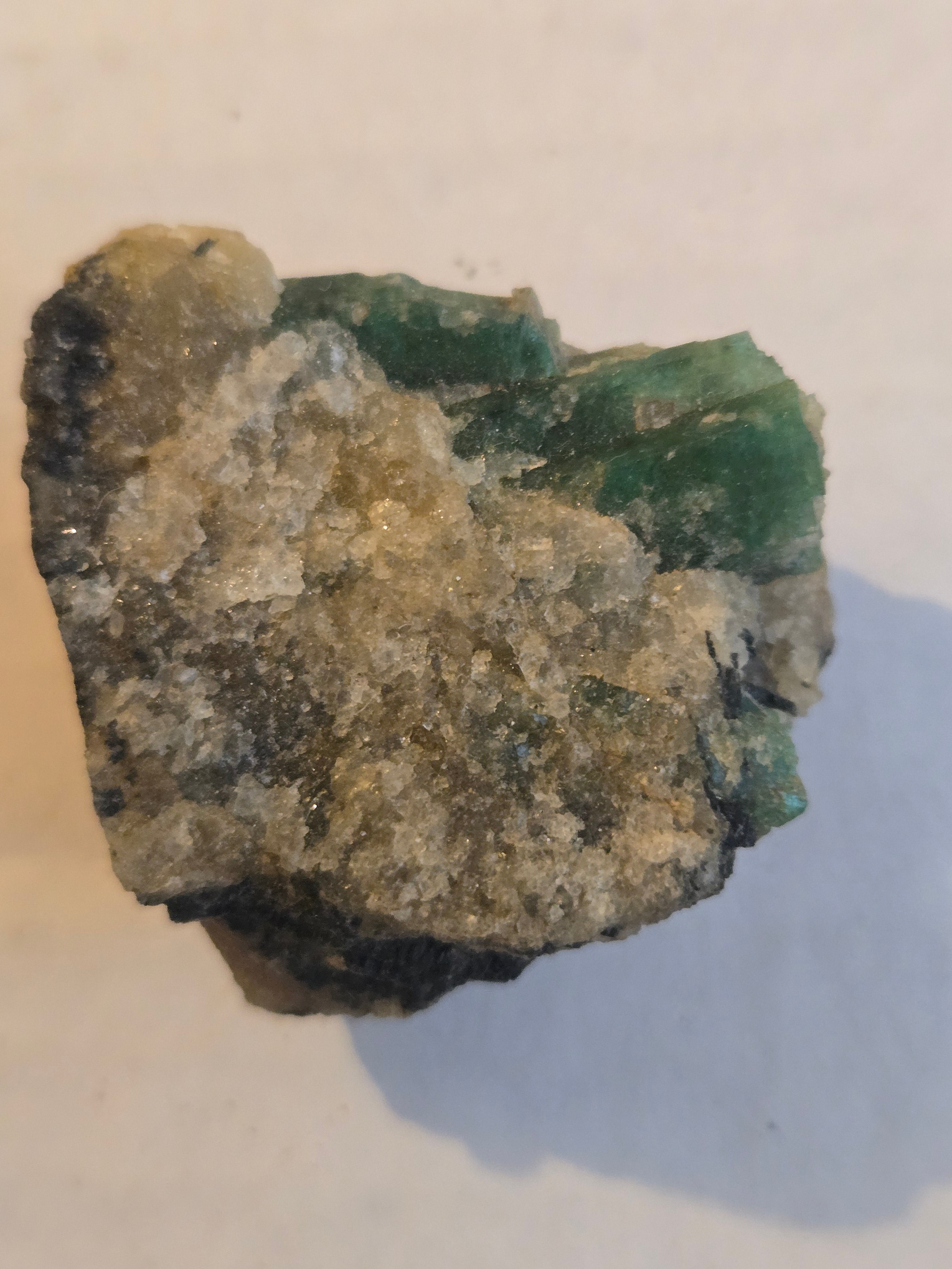 Emerald in matrix