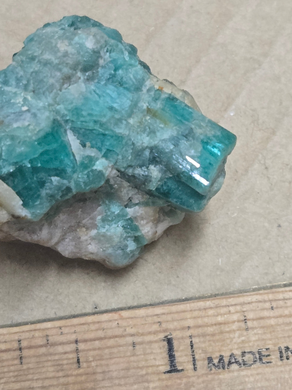 Emerald in matrix