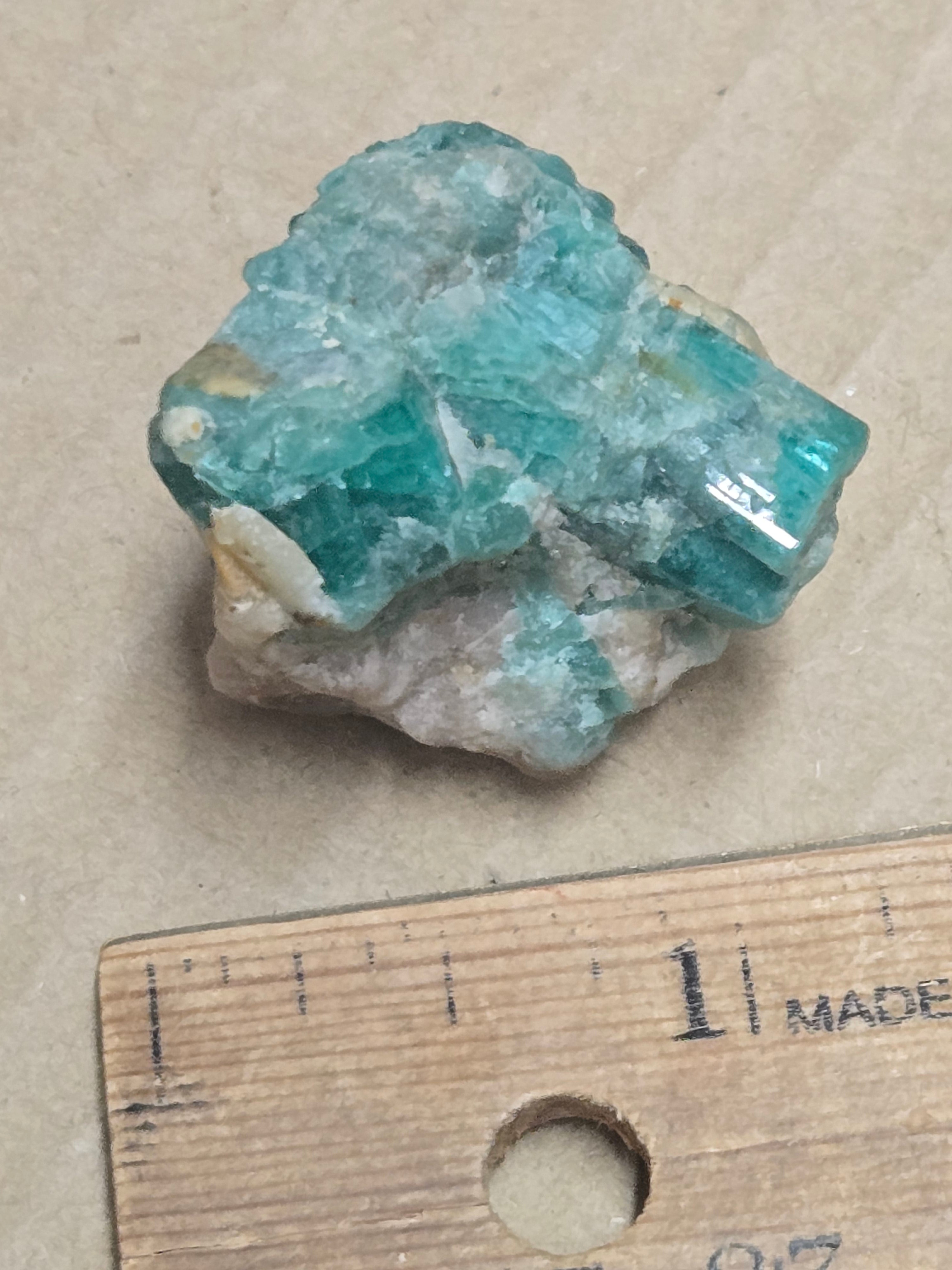 Emerald in matrix