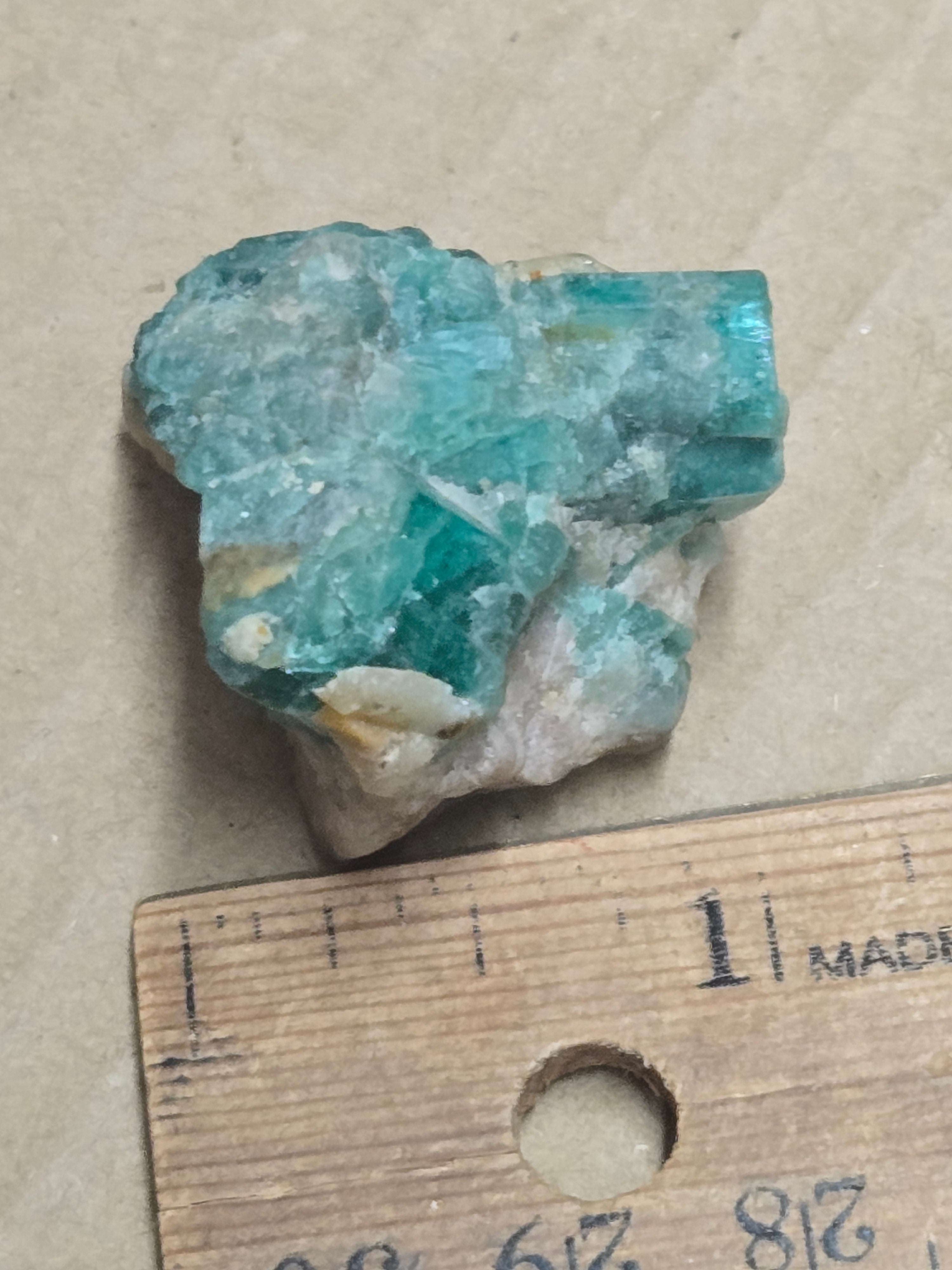 Emerald in matrix