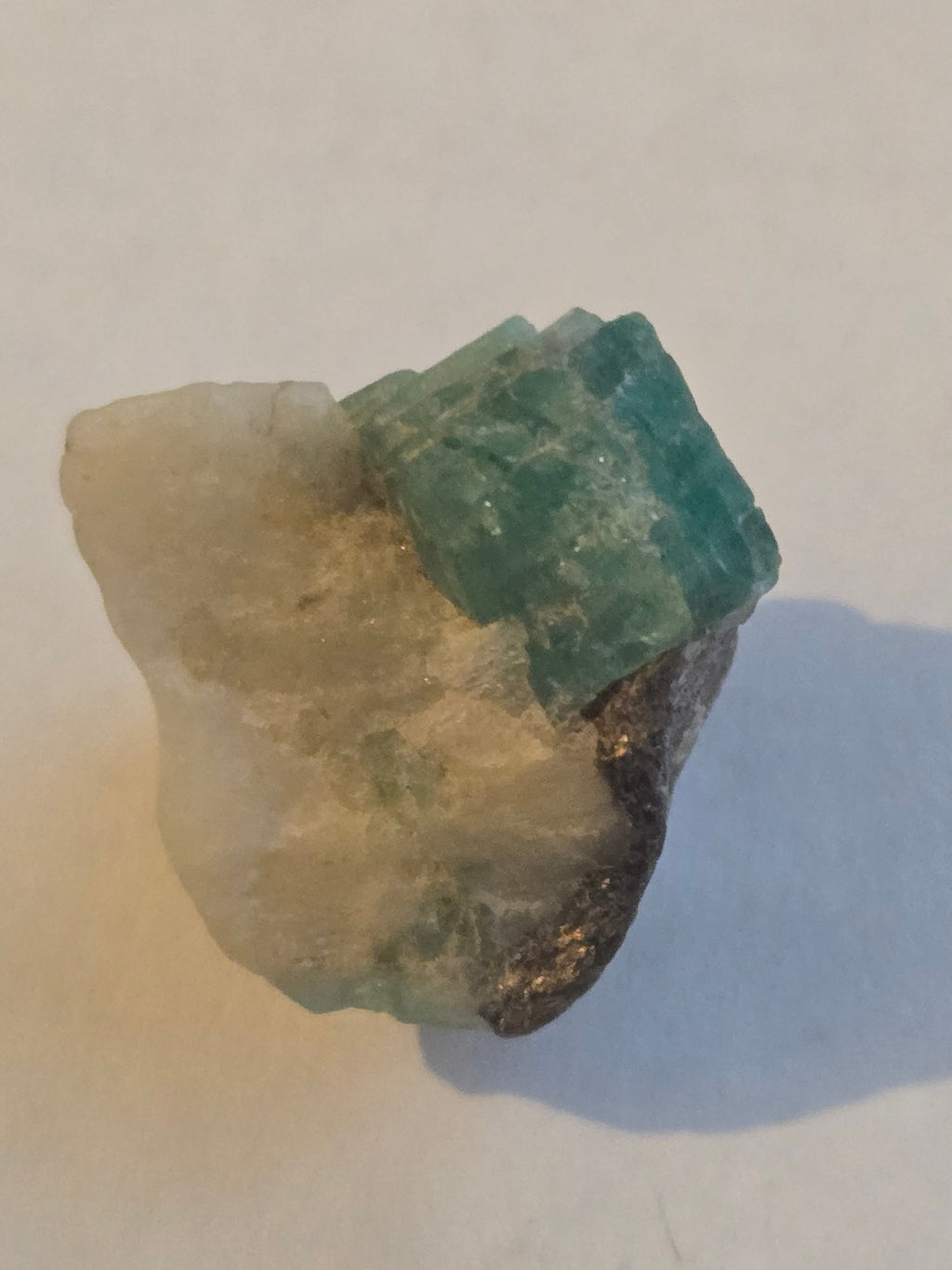Emerald in matrix