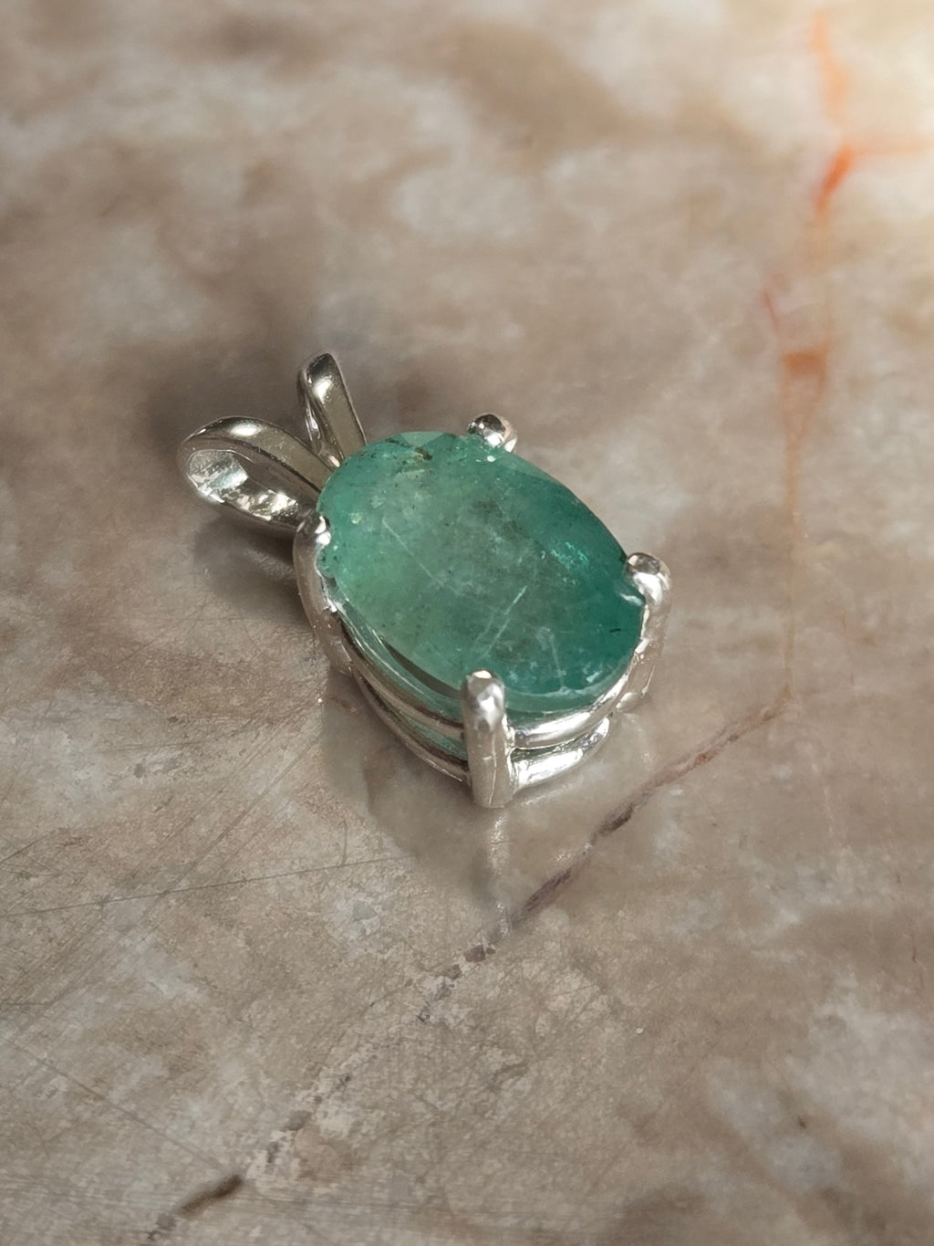 Emerald pendant