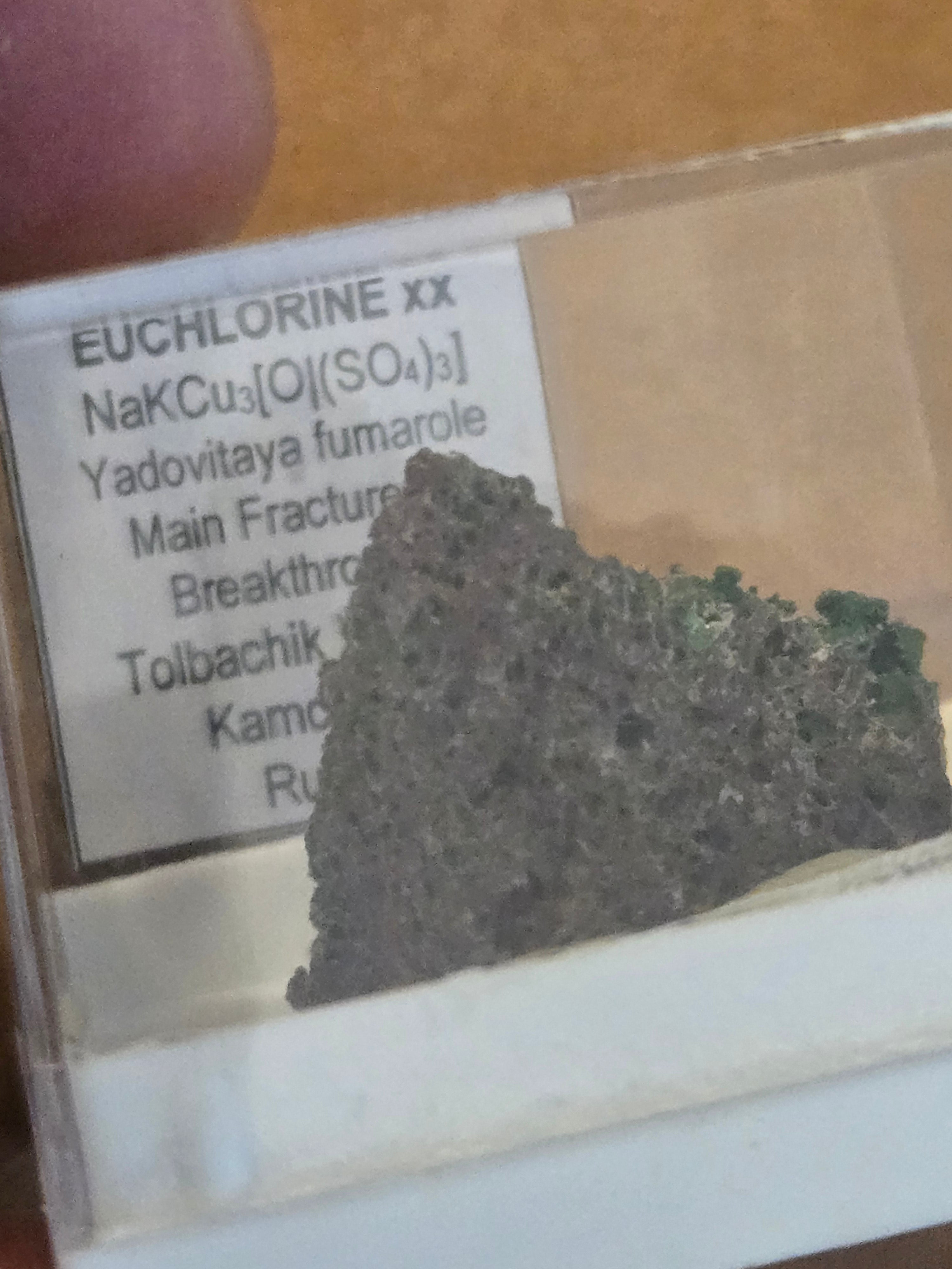 Euchlorine specimen