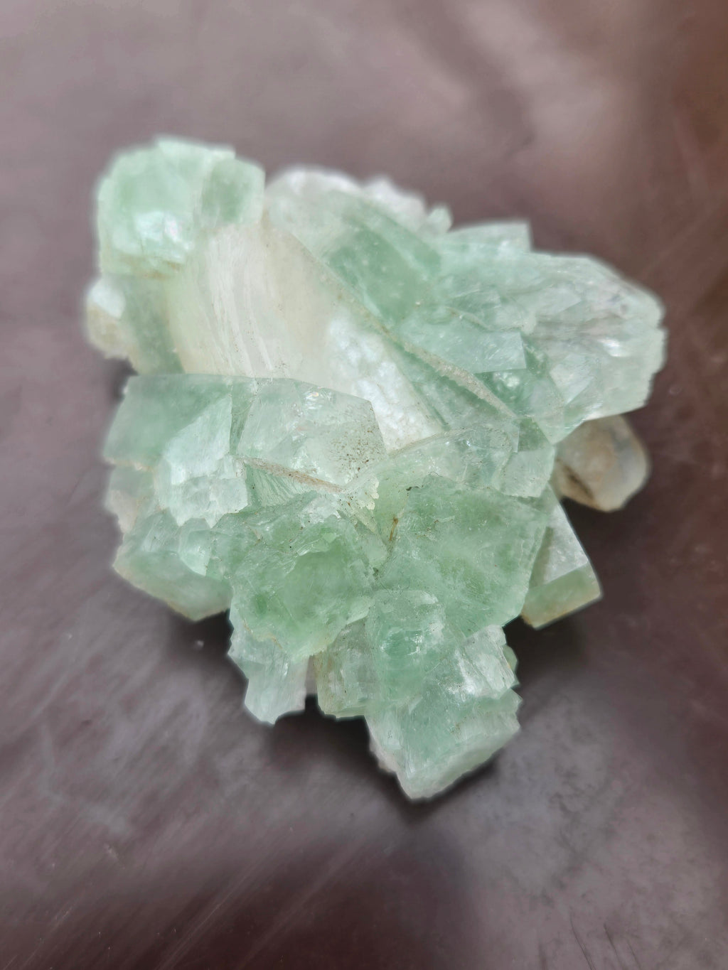 Fluorapophyllite stilbite