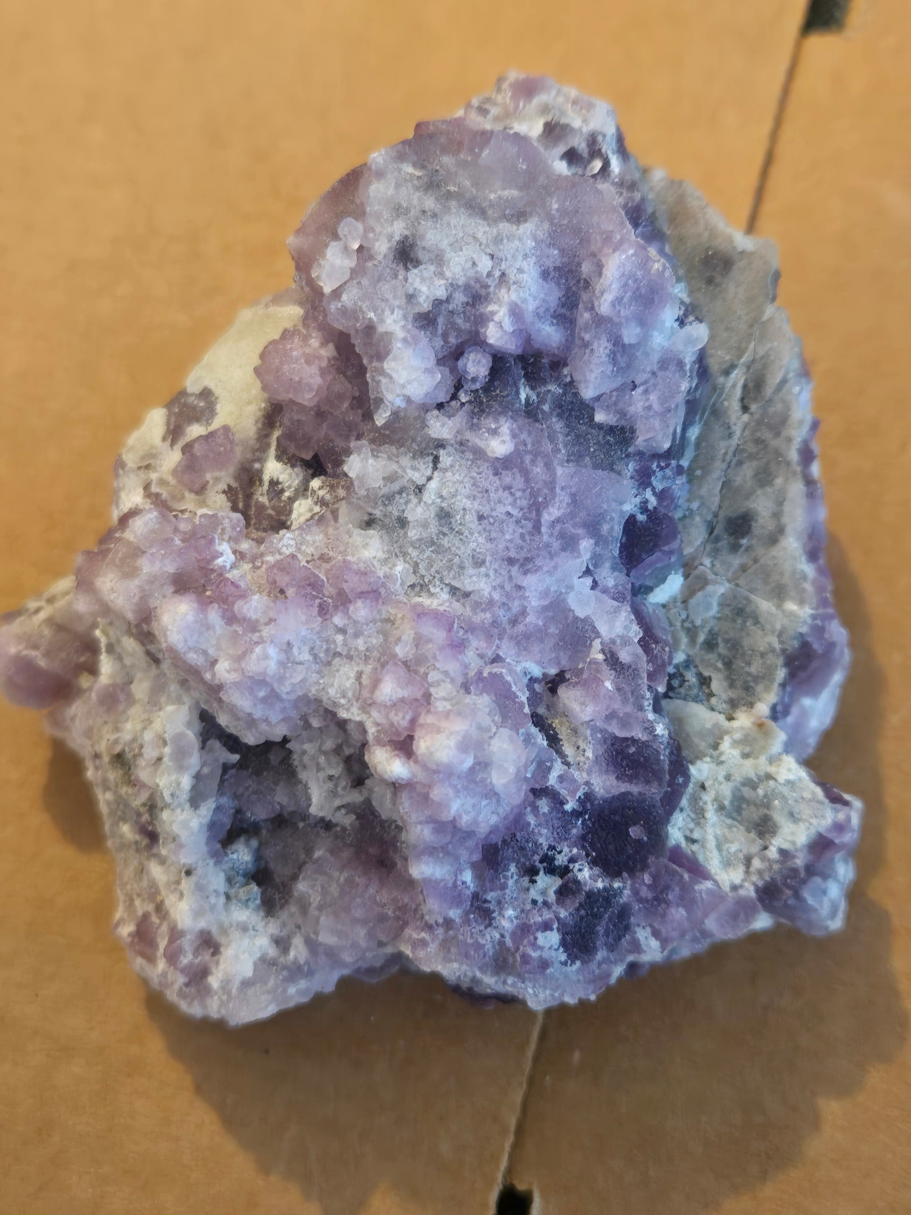 Fluorite from Tombstone