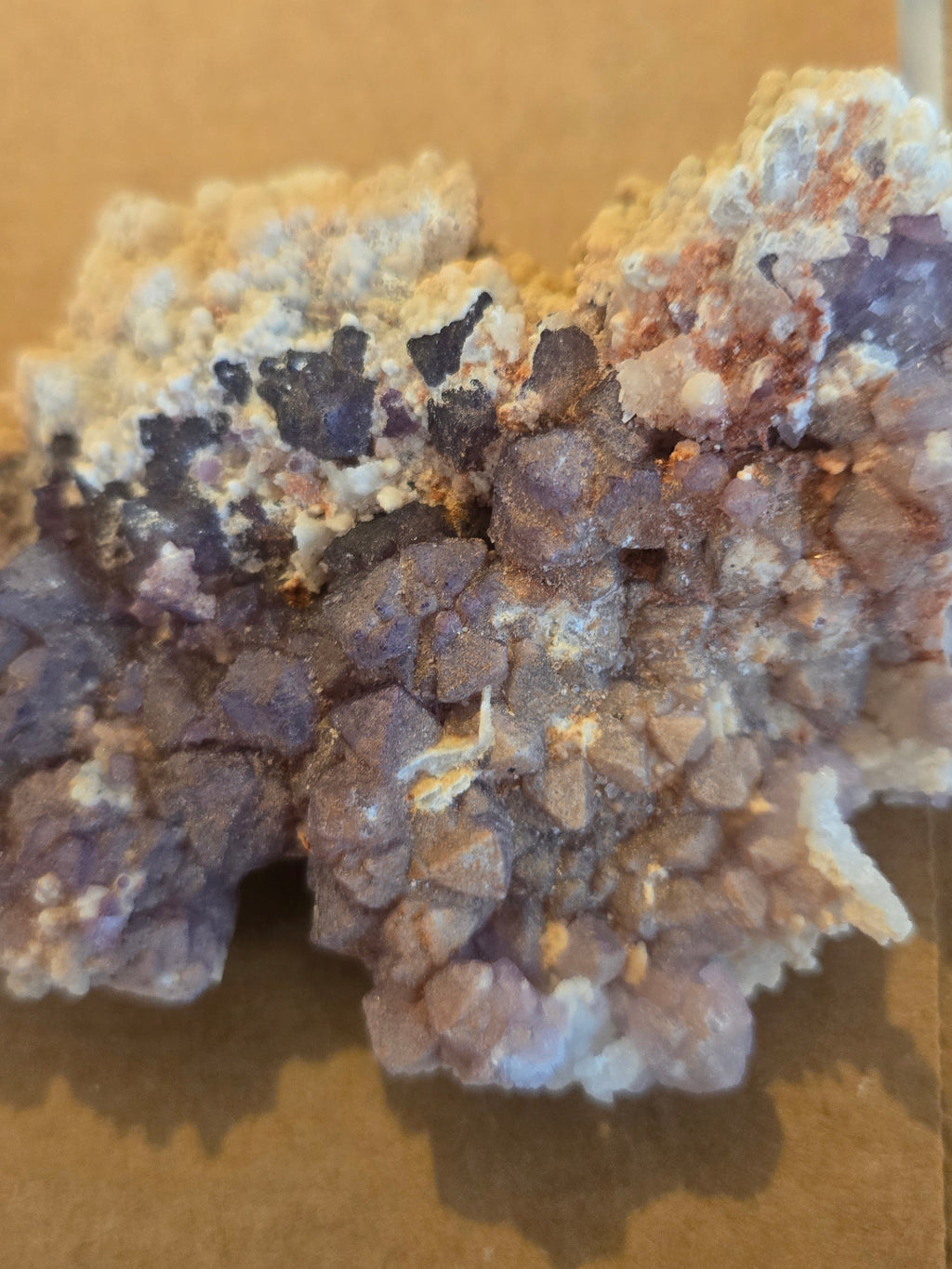 Fluorite from Tombstone