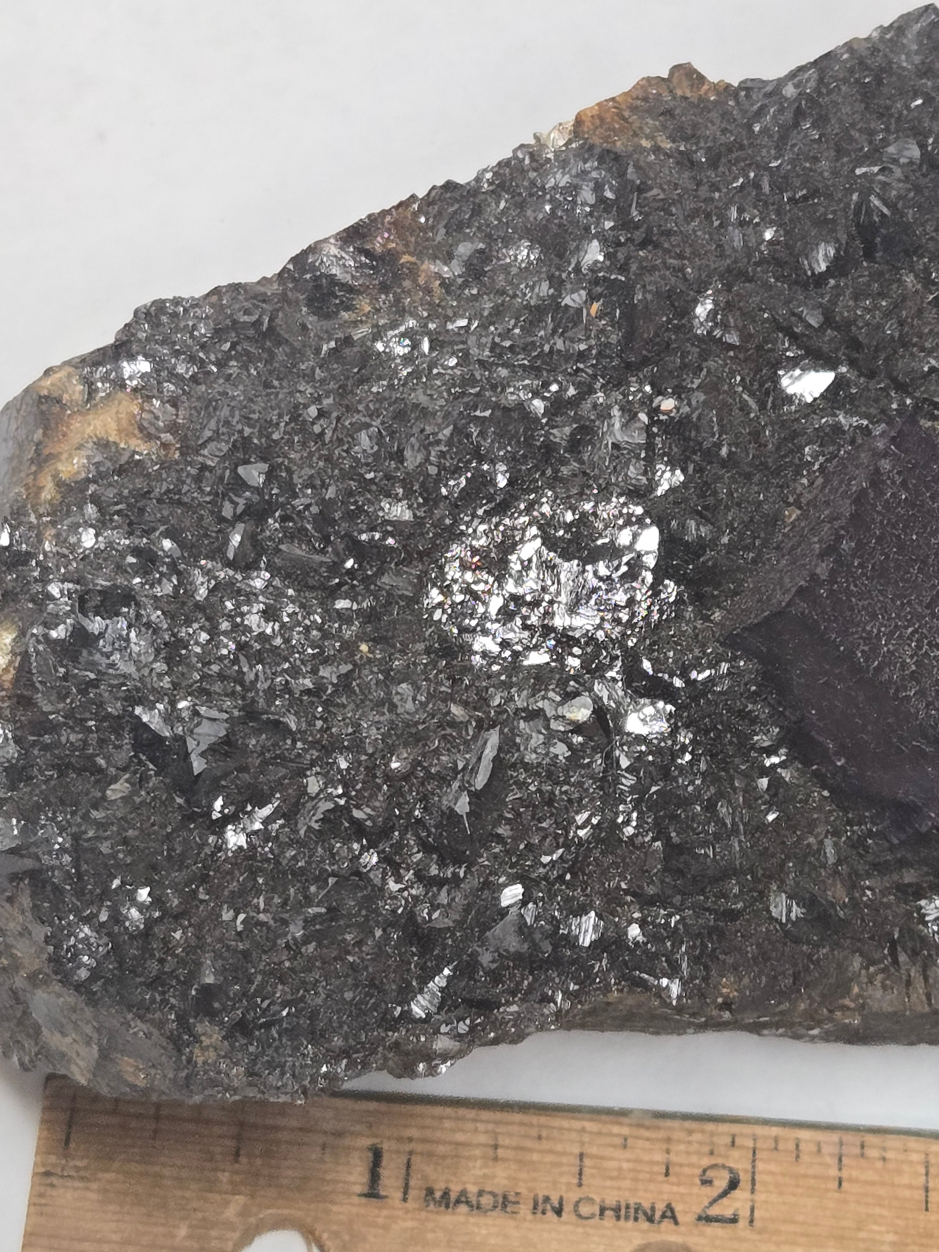 Fluorite on Sphalerite specimen