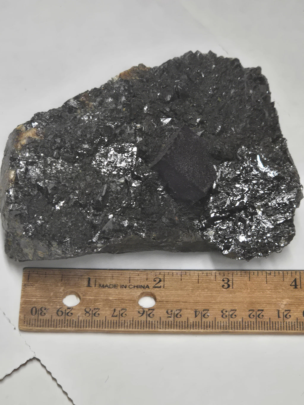 Fluorite on Sphalerite specimen