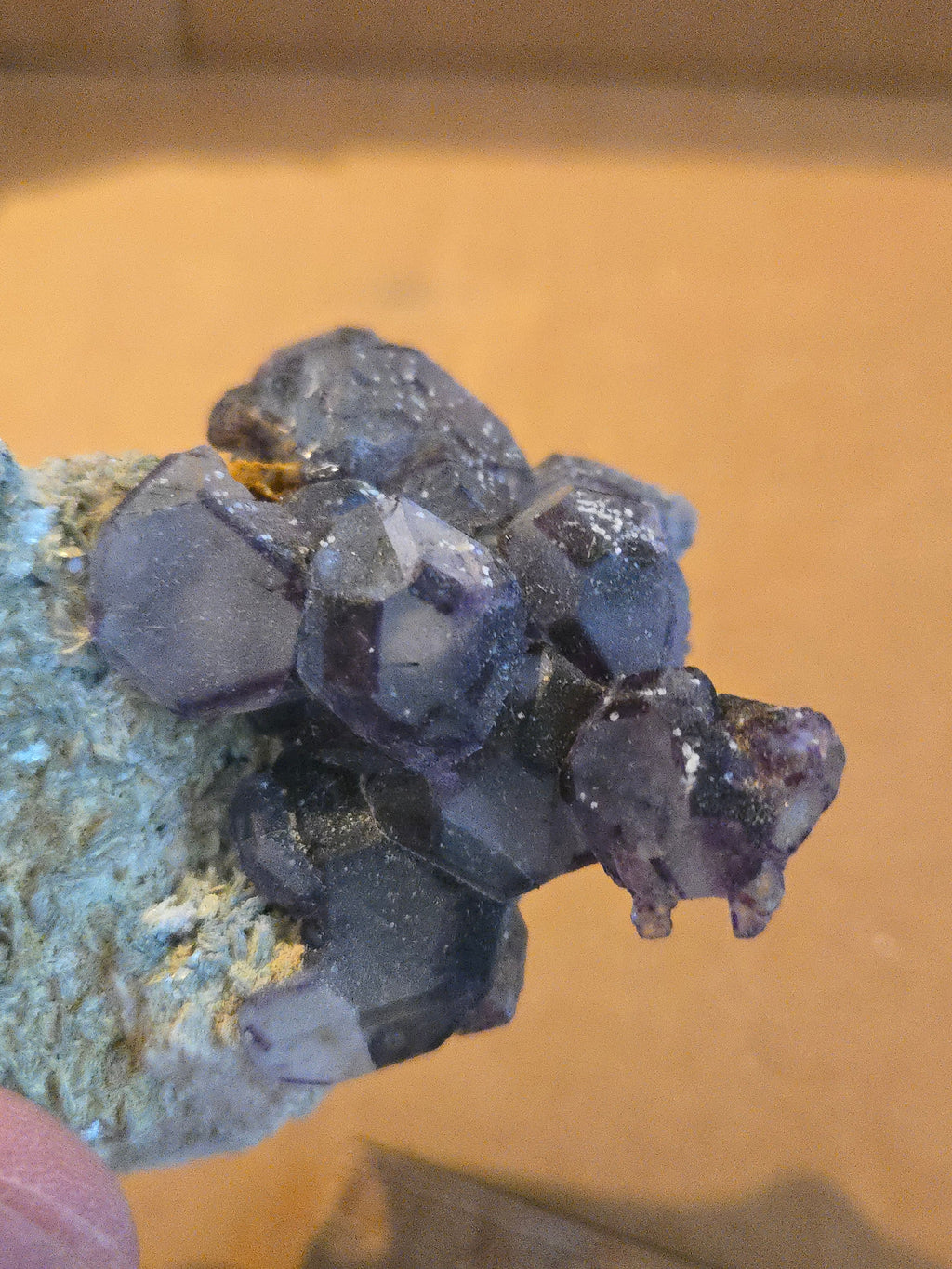 Fluorite Schorl Tourmaline Cluster
