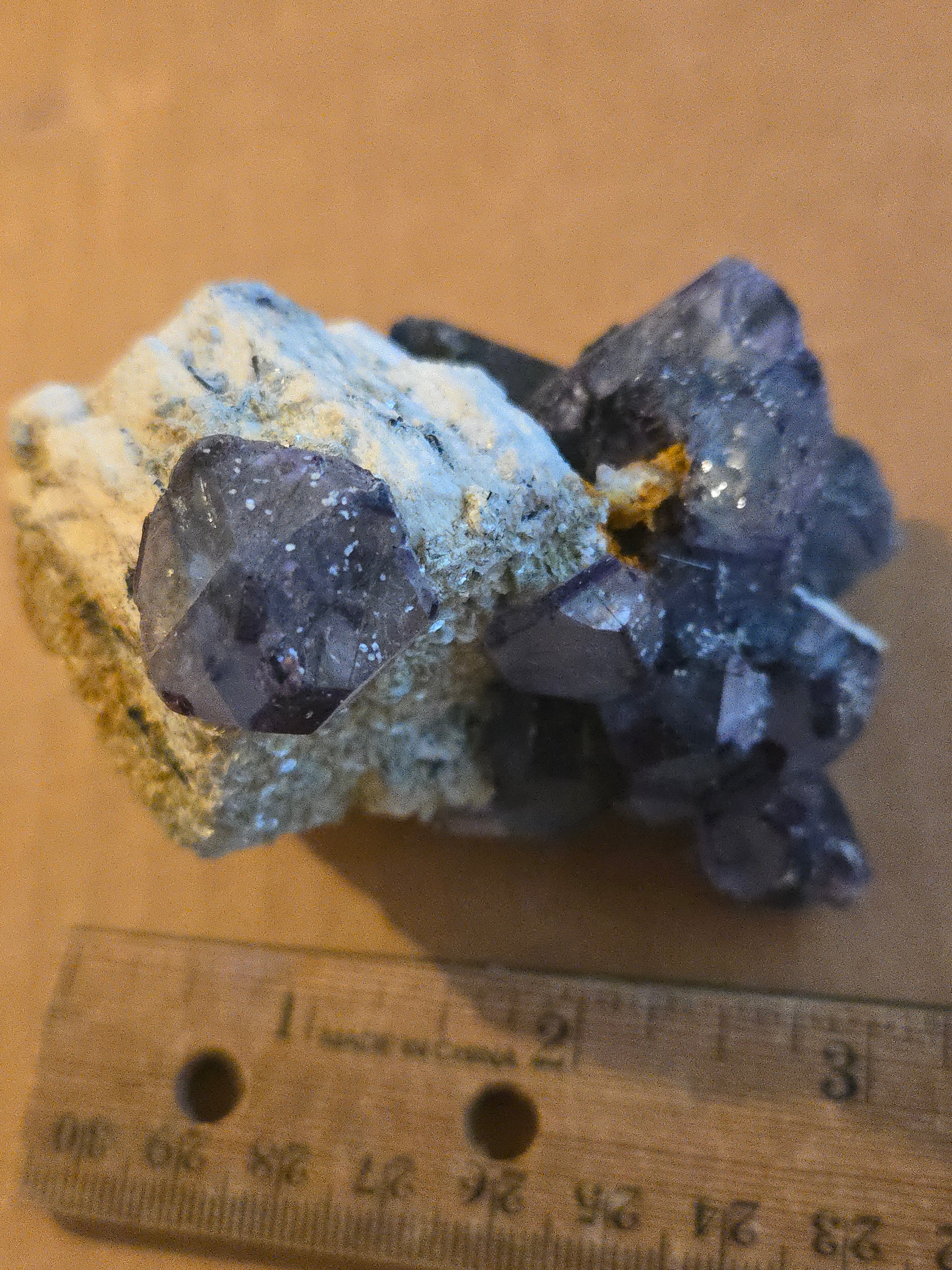 Fluorite Schorl Tourmaline Cluster