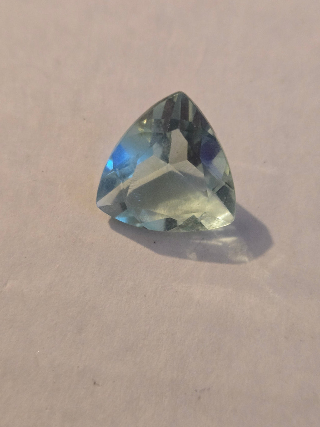 Fluorite trillion facet