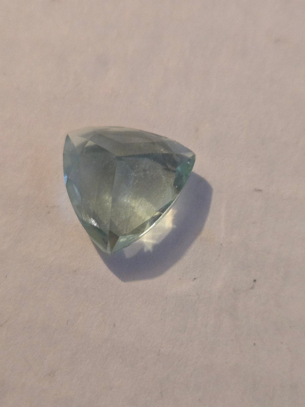 Fluorite trillion facet