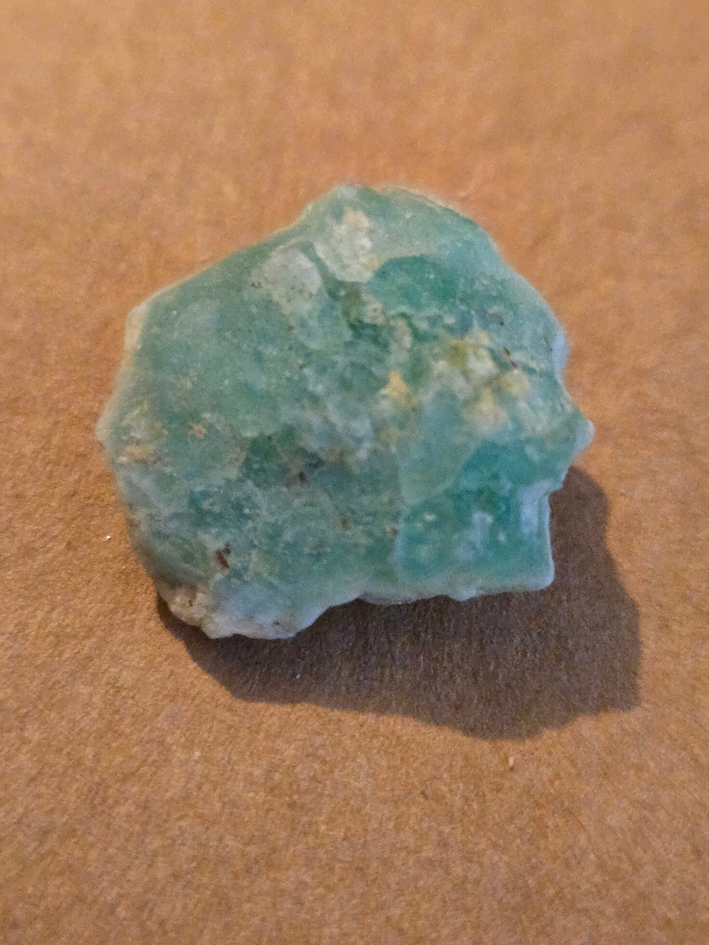 Frosted fluorite