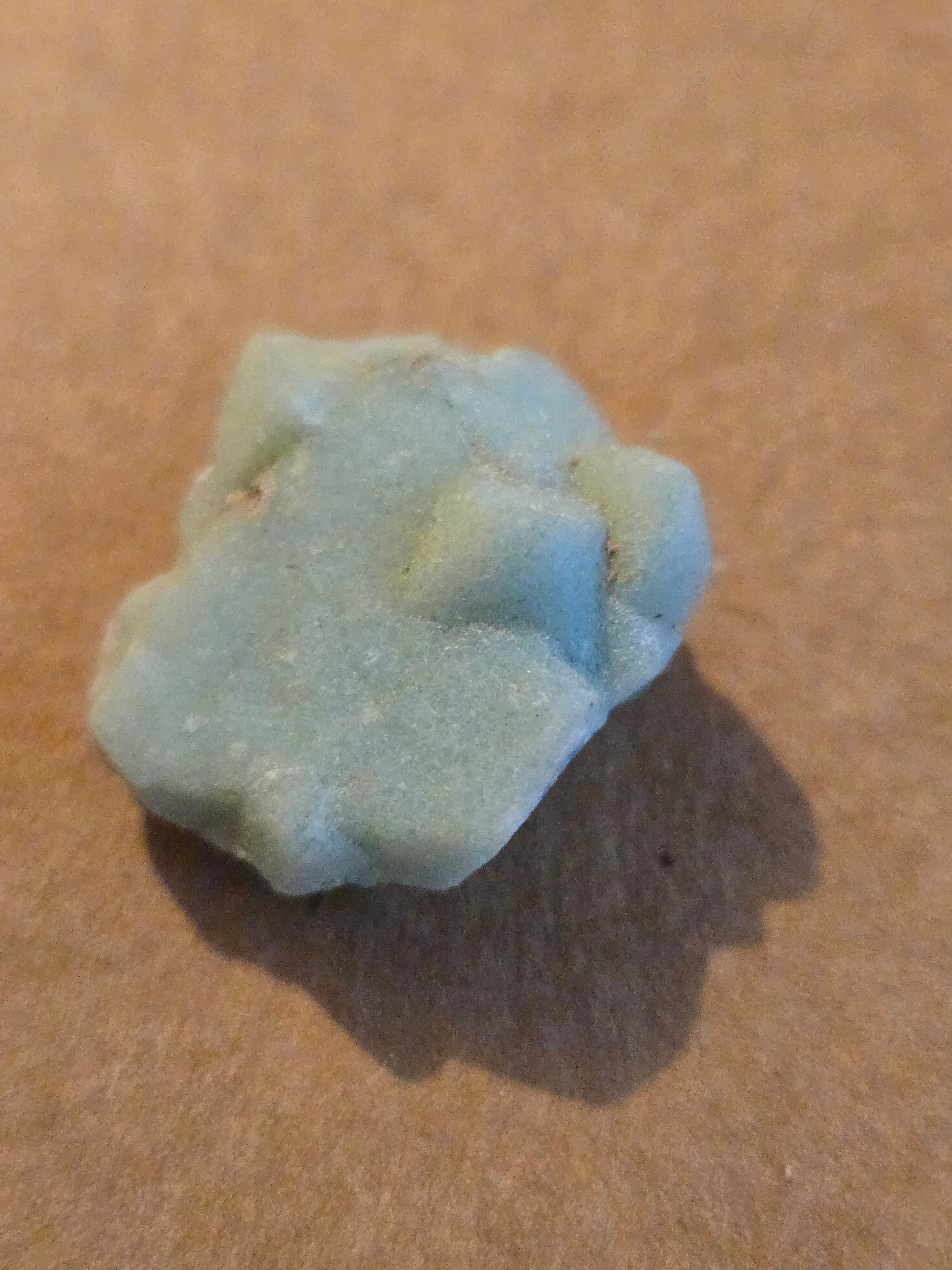 Frosted fluorite
