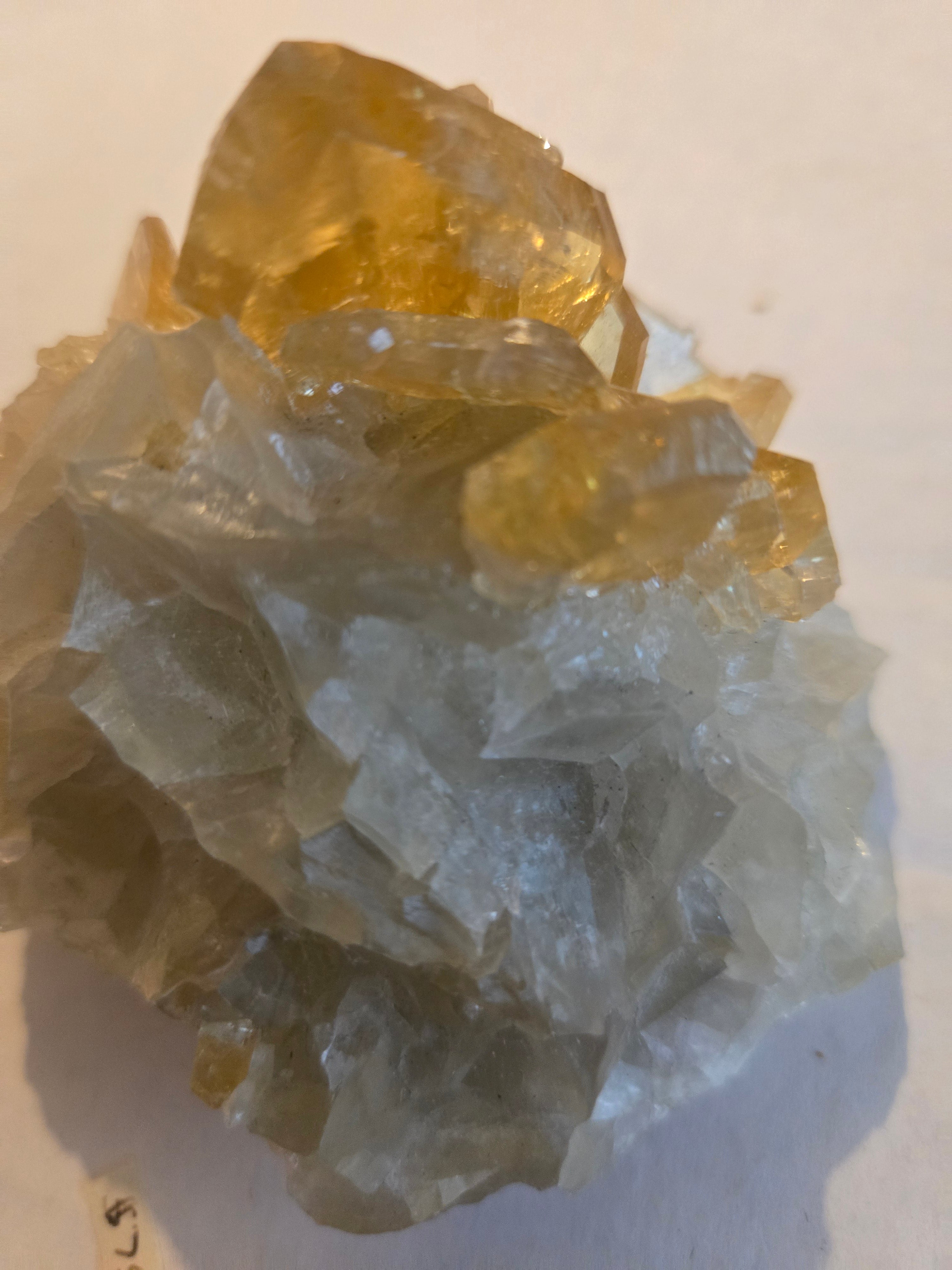 Gem Yellow Barite specimen