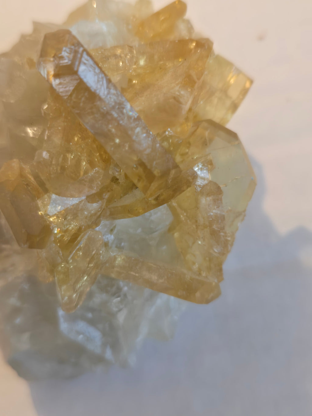 Gem Yellow Barite specimen