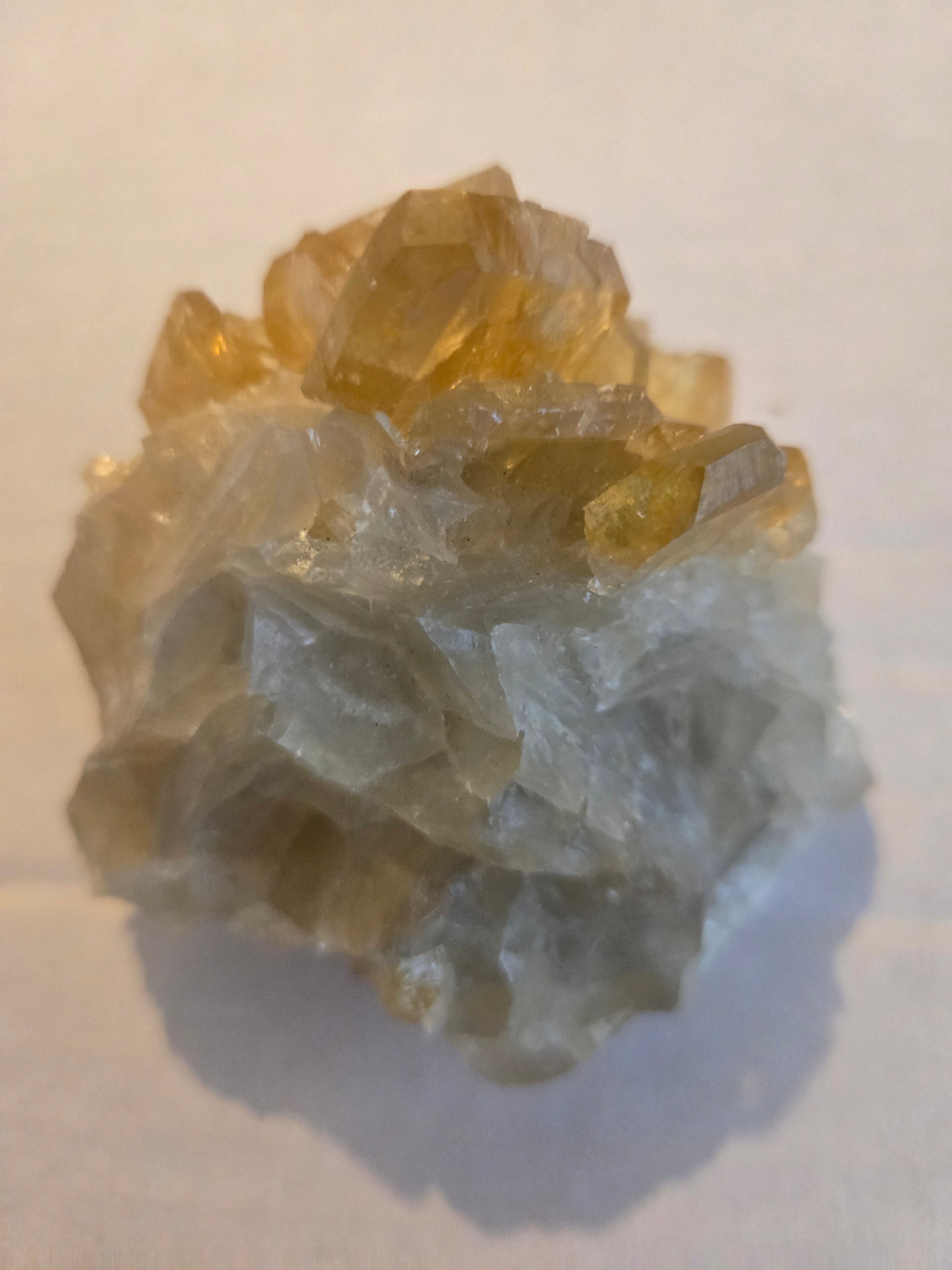 Gem Yellow Barite specimen