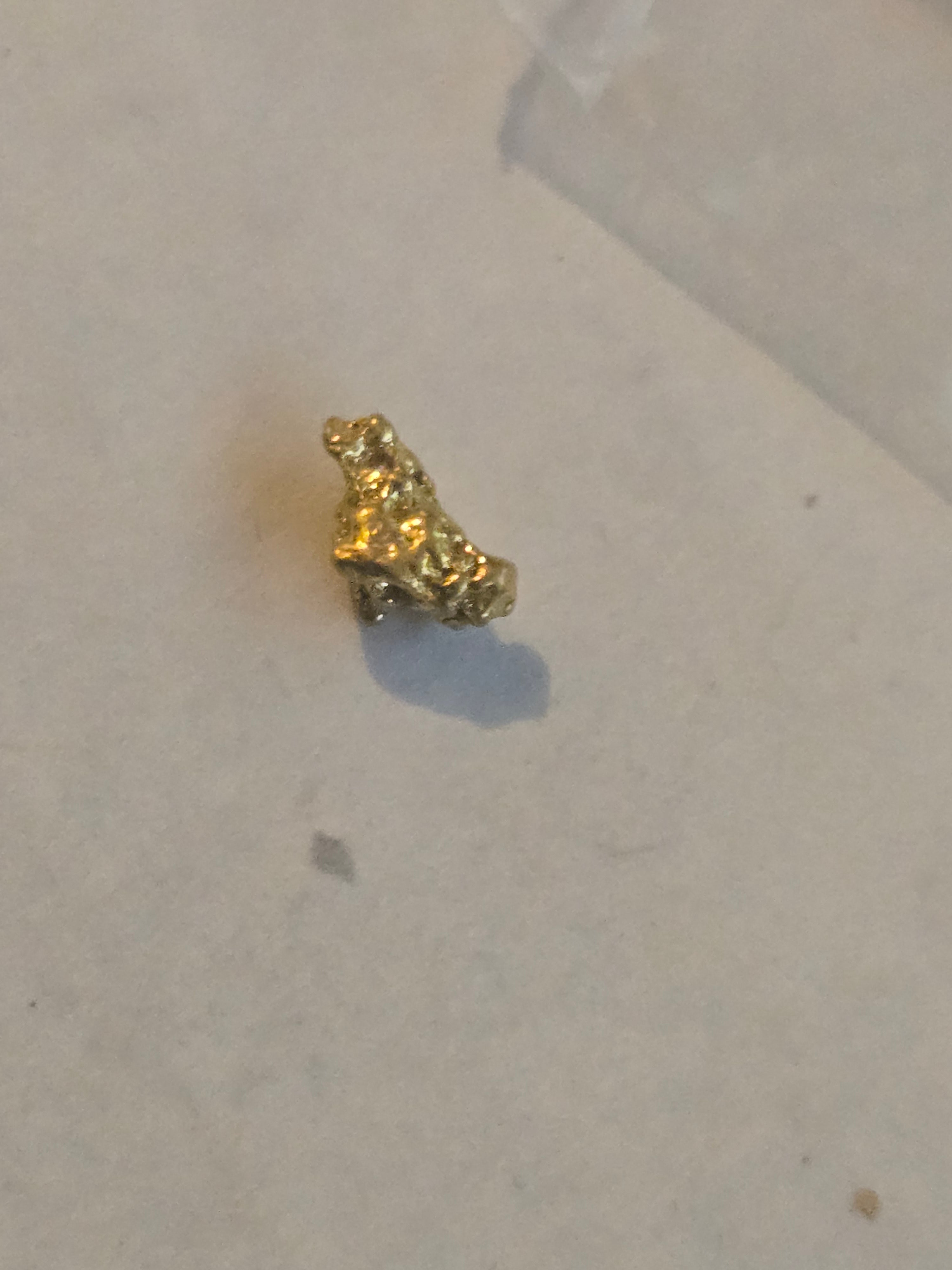 Gold nugget from Australia
