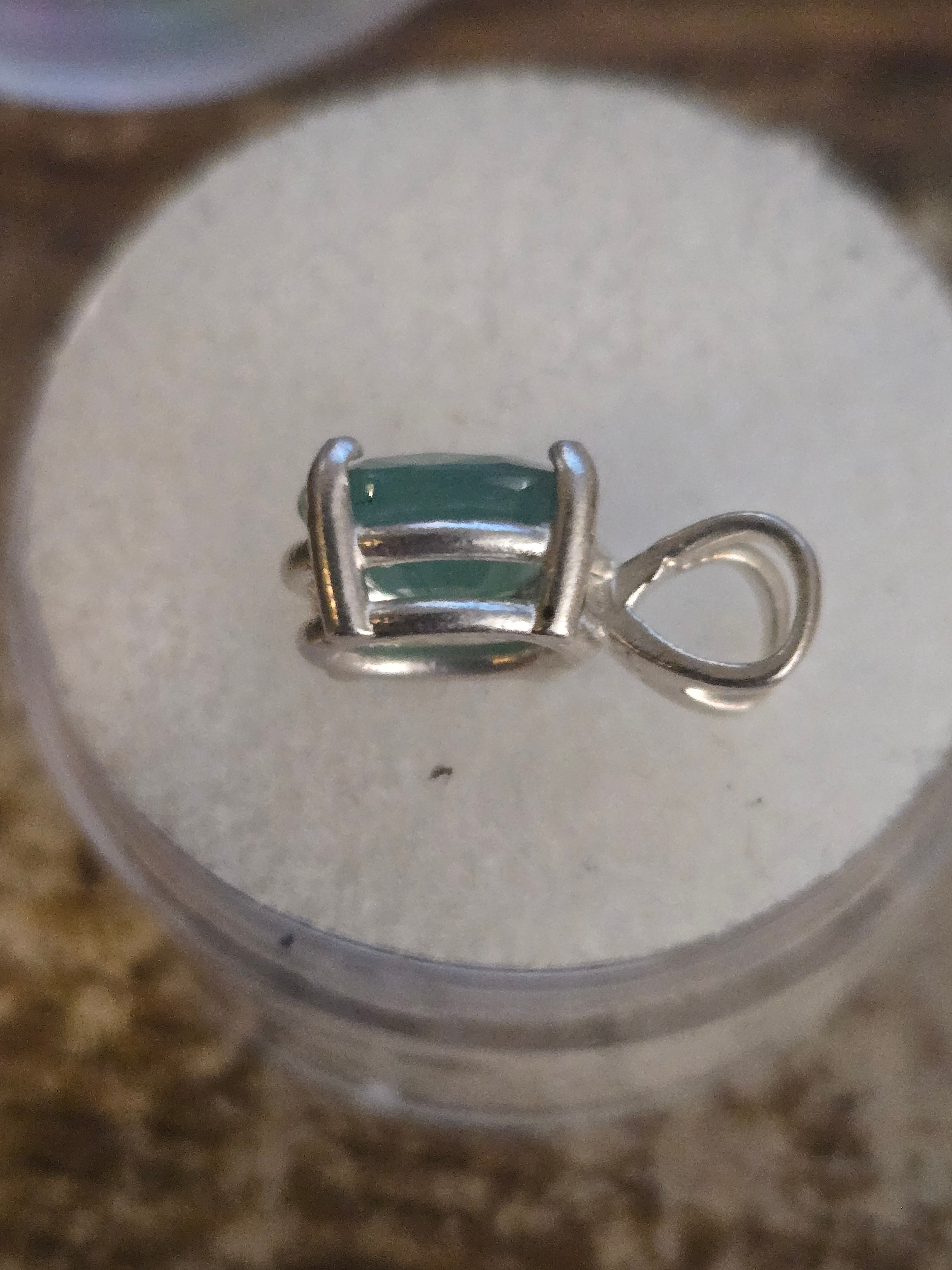 Grandidierite pendant