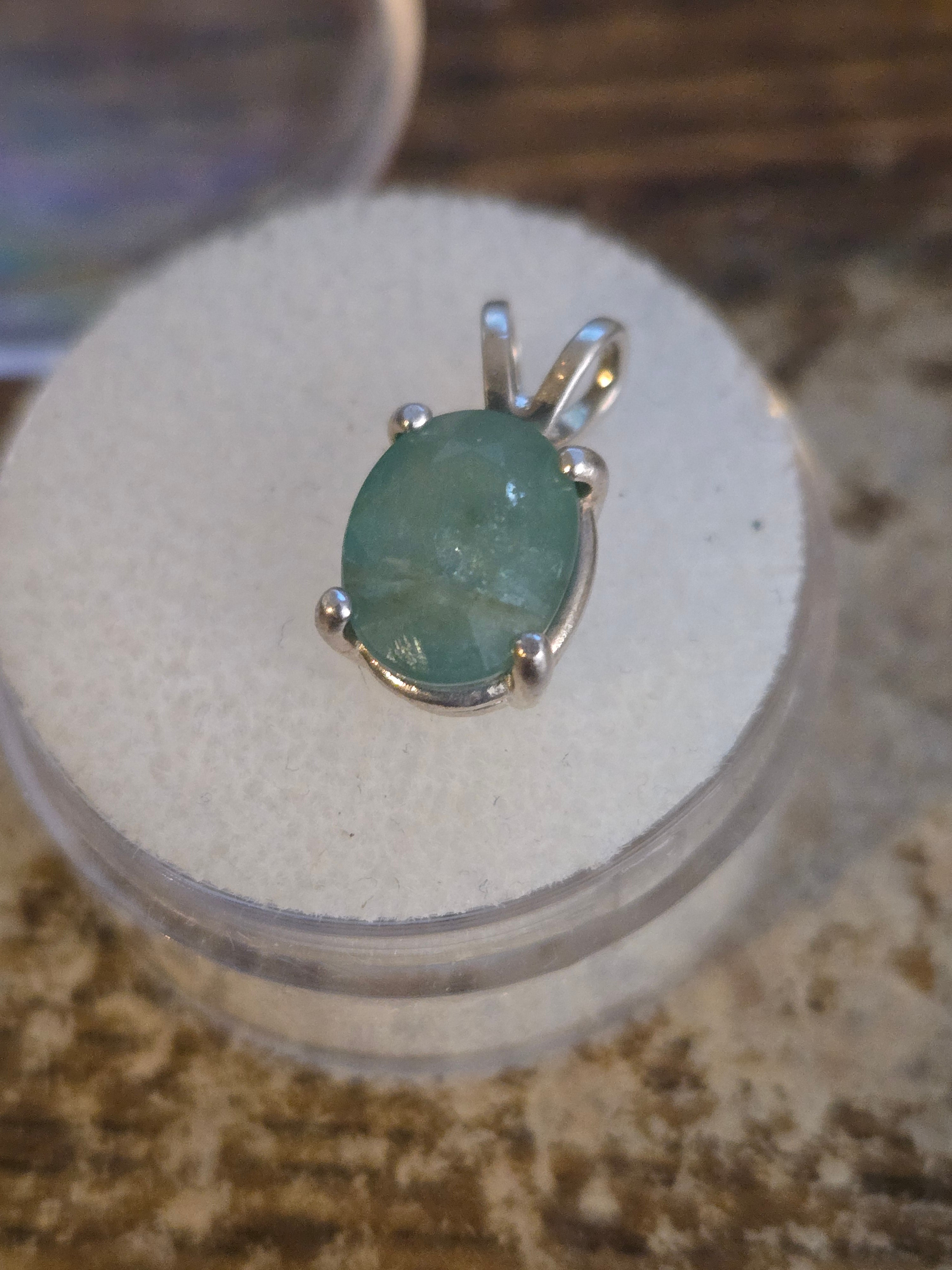 Grandidierite pendant