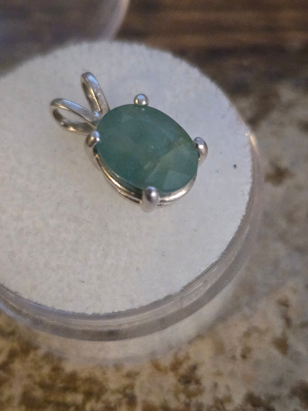 Grandidierite pendant